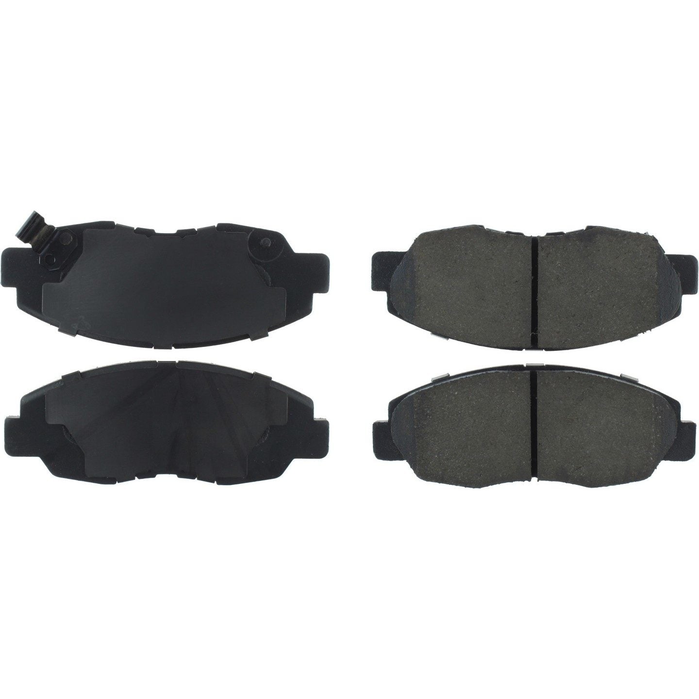 Centric Parts Premium Ceramic Brake Pads with Shims and Hardware  top view frsport 301.07641