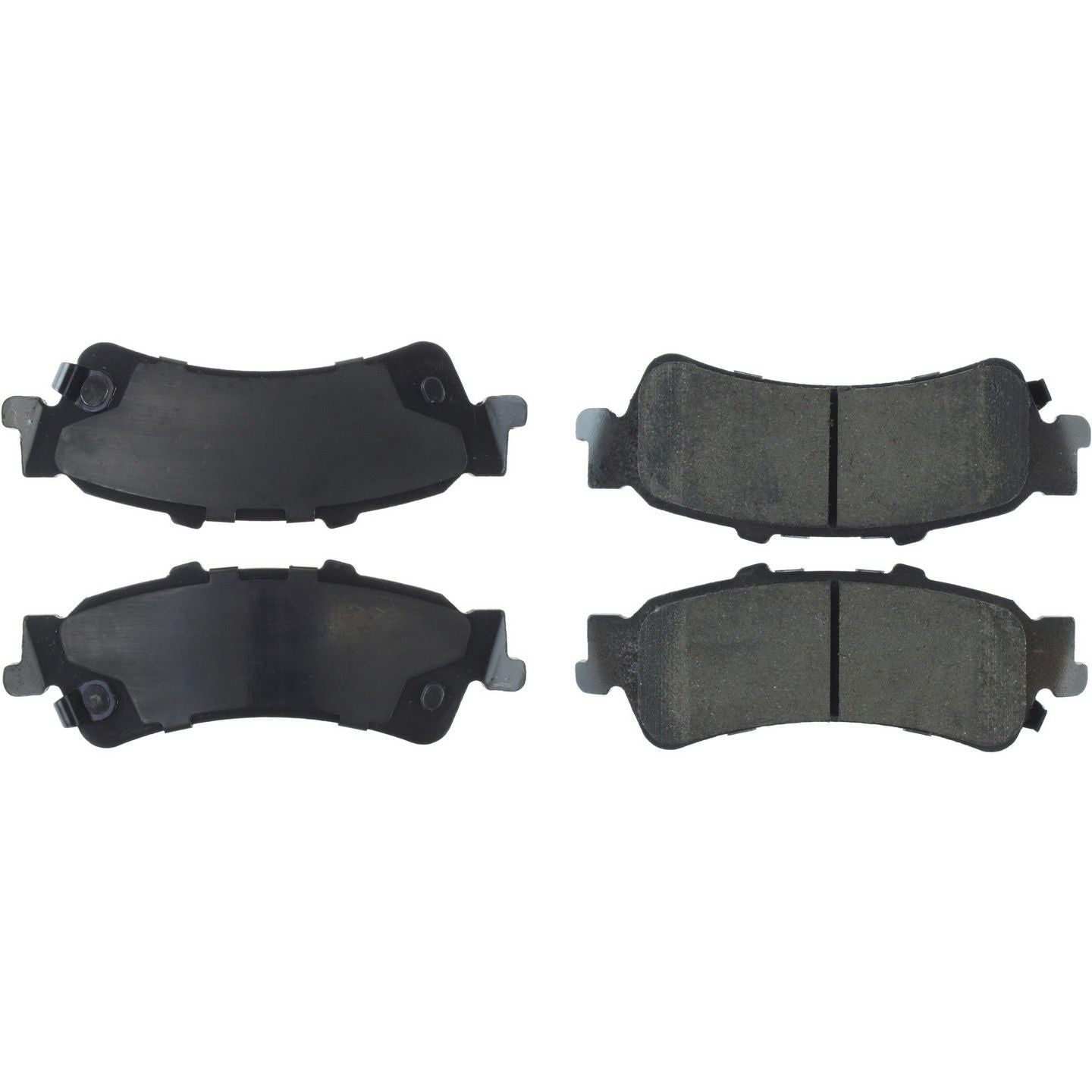 Centric Parts Premium Ceramic Brake Pads with Shims and Hardware  top view frsport 301.07921