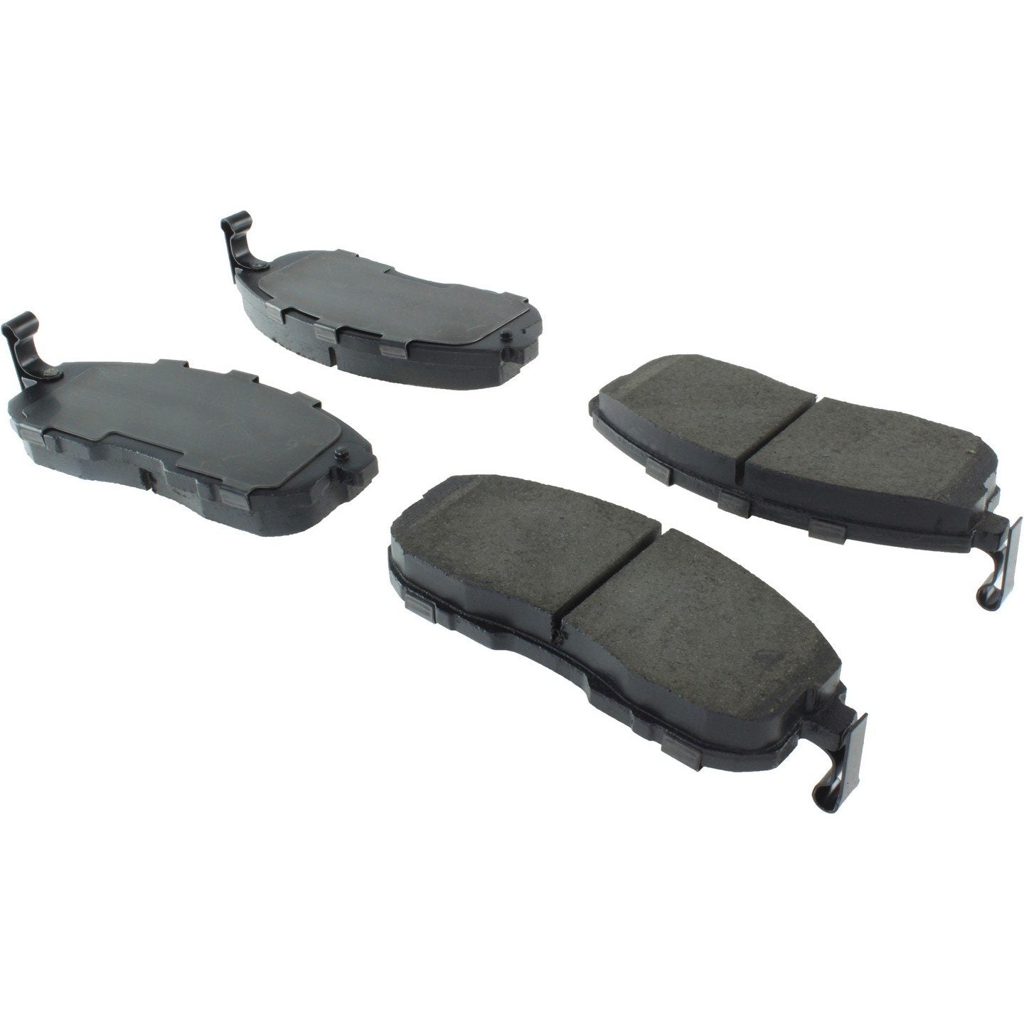 centric parts premium ceramic brake pads with shims and hardware  frsport 301.08152