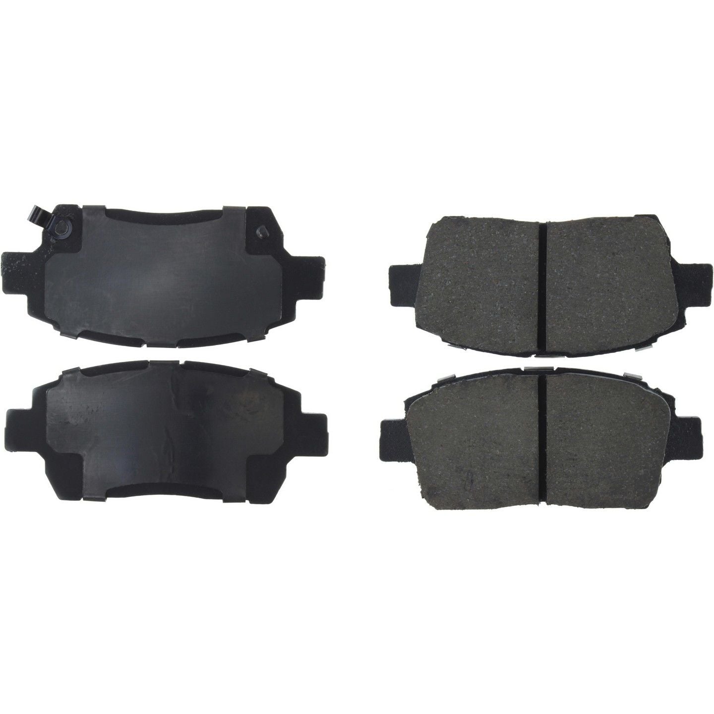 Centric Parts Premium Ceramic Brake Pads with Shims and Hardware  top view frsport 301.08221