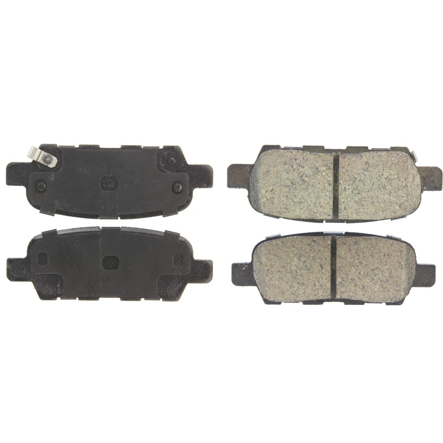 Stoptech Centric 02-08 350Z/G35 (Non Brembo) 08+ 370Z Non Sport Rear Centric Premium Ceramic Brake Pads 301.09050