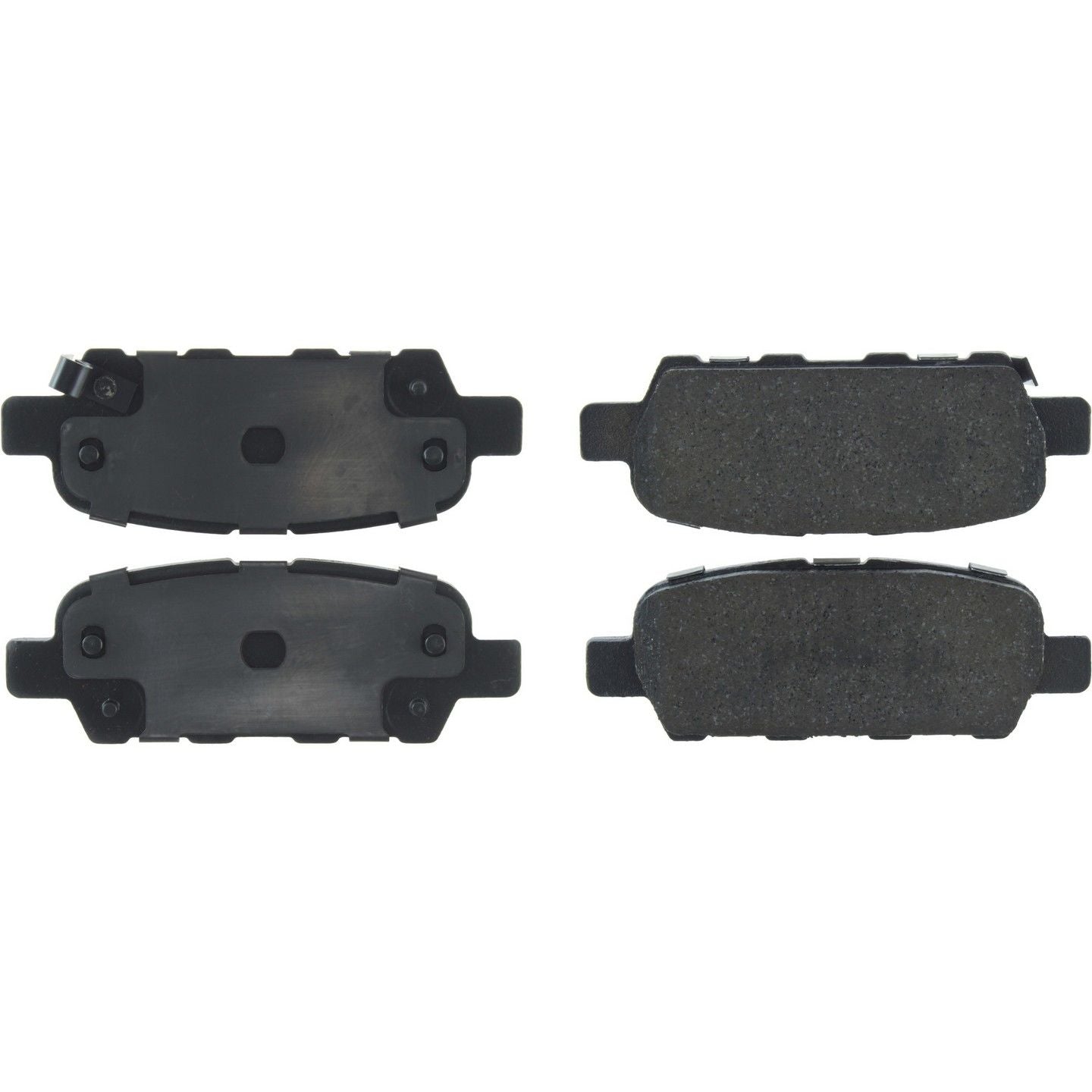 Centric Parts Premium Ceramic Brake Pads with Shims and Hardware  top view frsport 301.09051