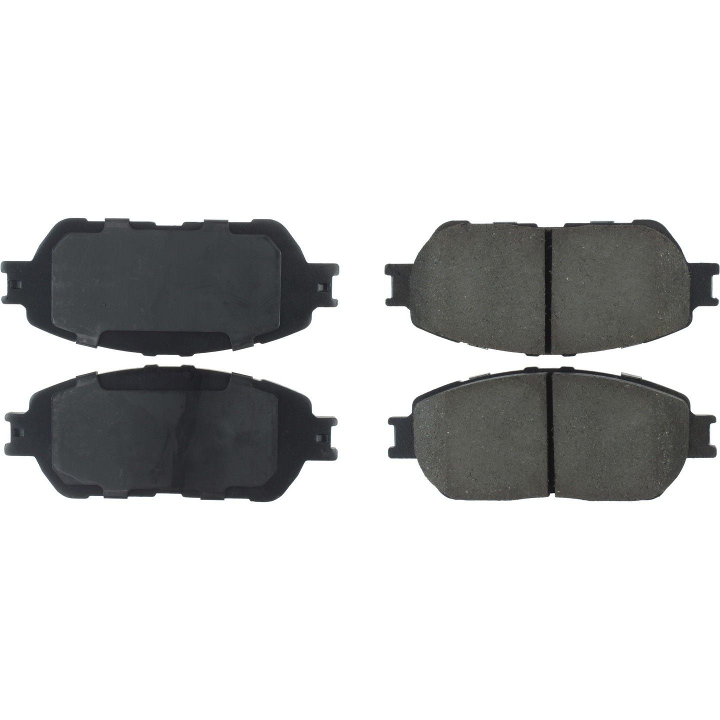 StopTech Premium Ceramic Brake Pads with Shims and Hardware  top view frsport 301.09062