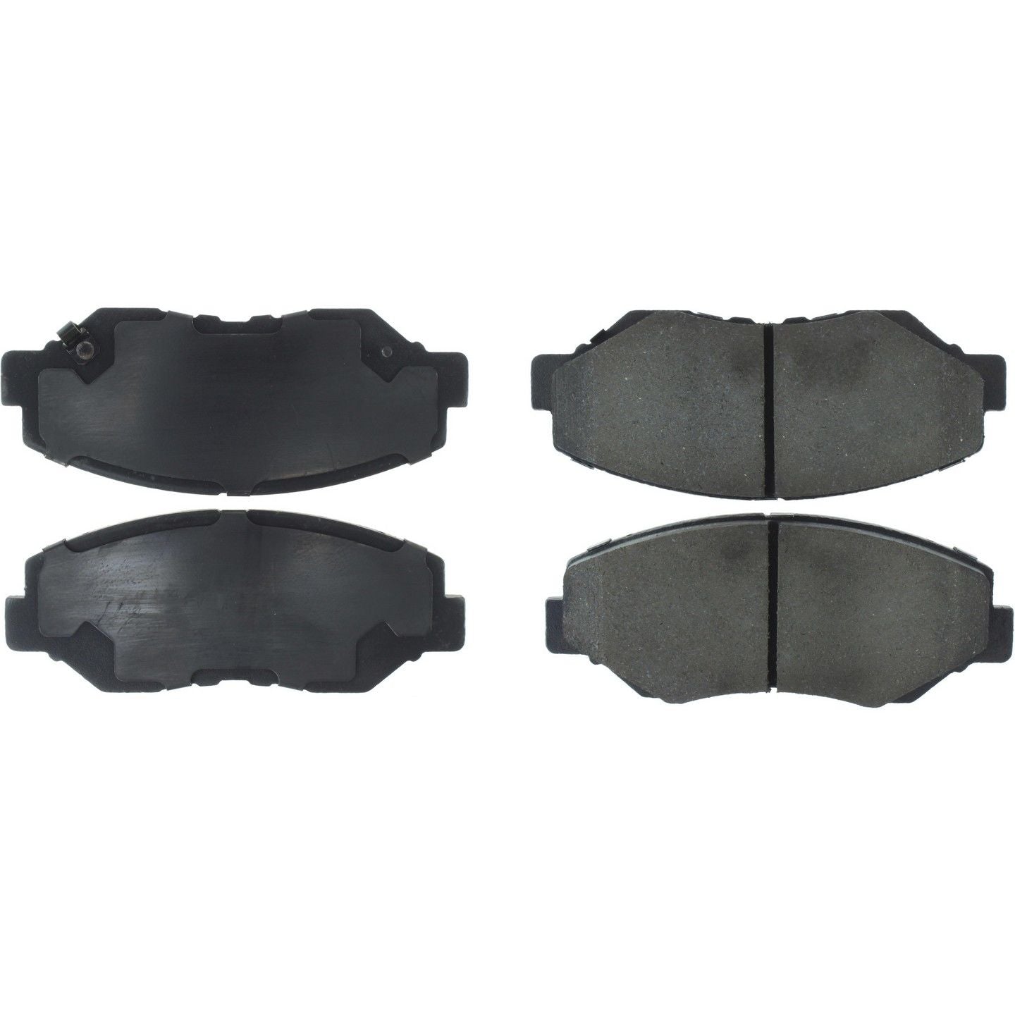 Centric Parts Premium Ceramic Brake Pads with Shims and Hardware  top view frsport 301.09141