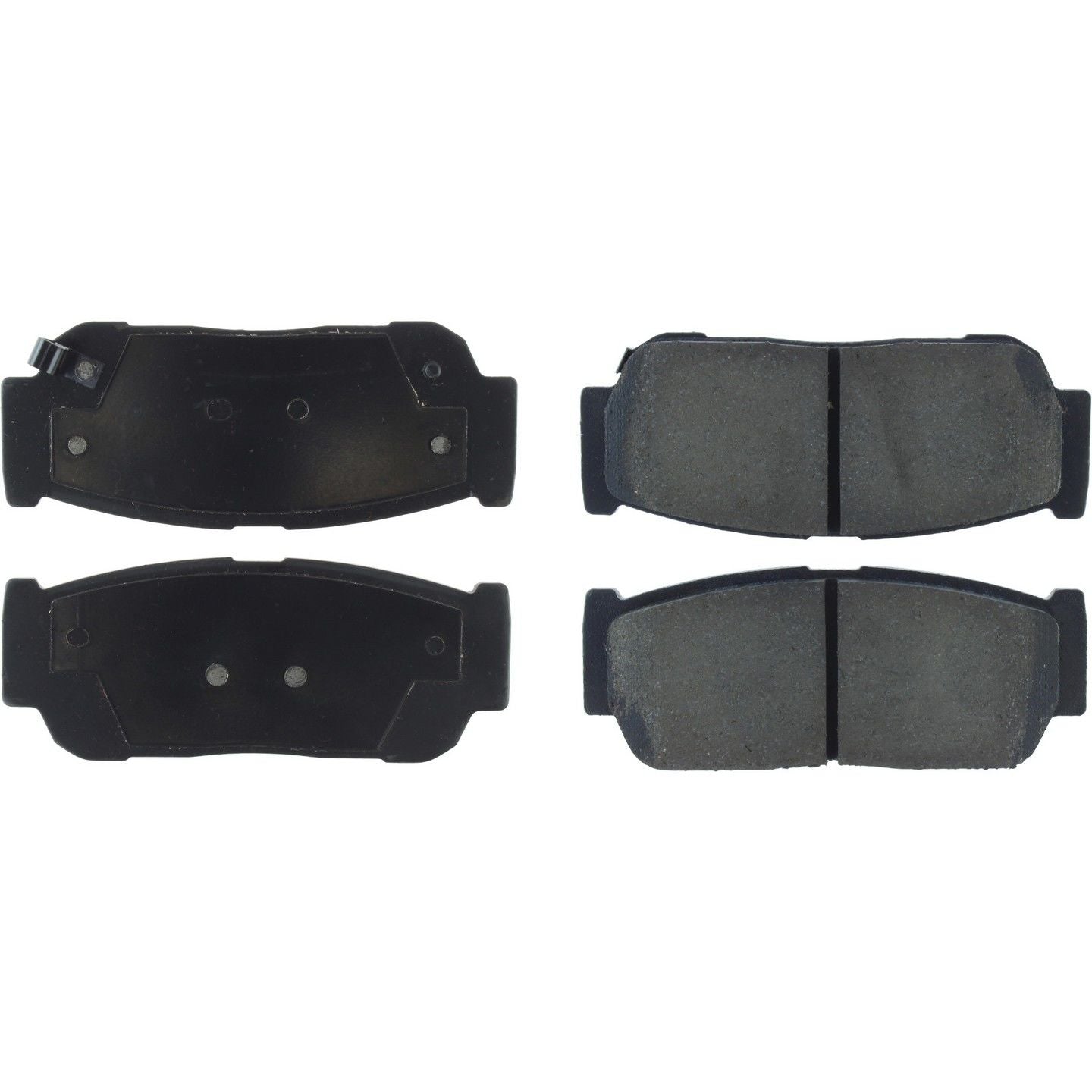 Centric Parts Premium Ceramic Brake Pads with Shims and Hardware  top view frsport 301.09541