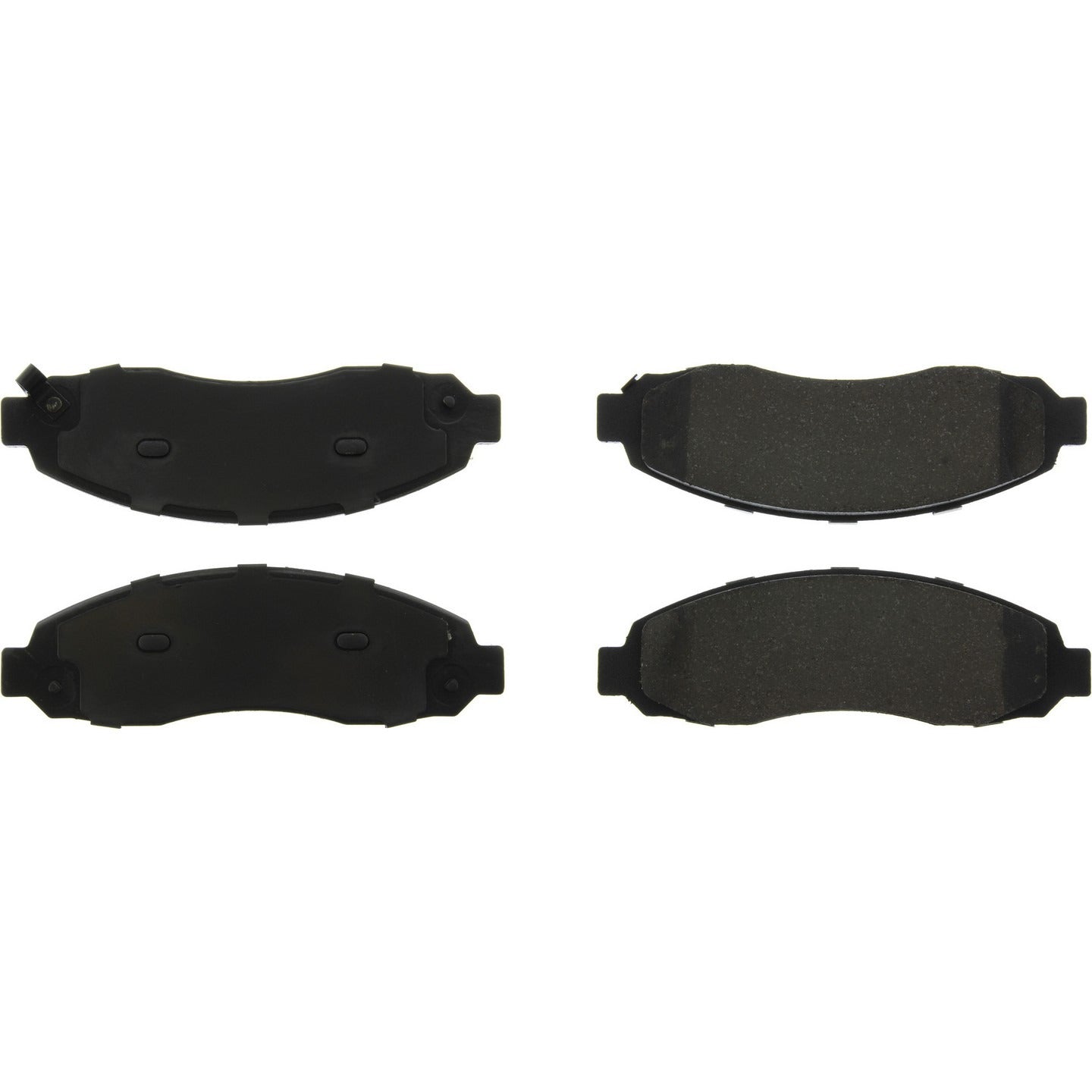 StopTech Premium Ceramic Brake Pads with Shims and Hardware  top view frsport 301.09620