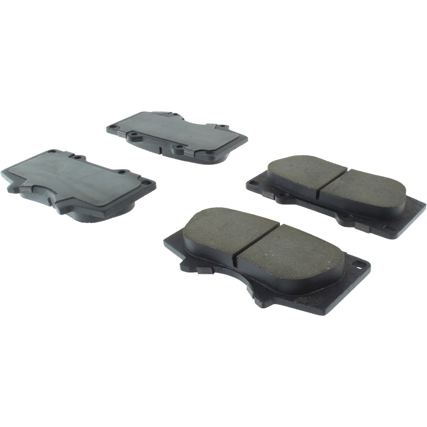 centric parts premium ceramic brake pads with shims and hardware  frsport 301.09761