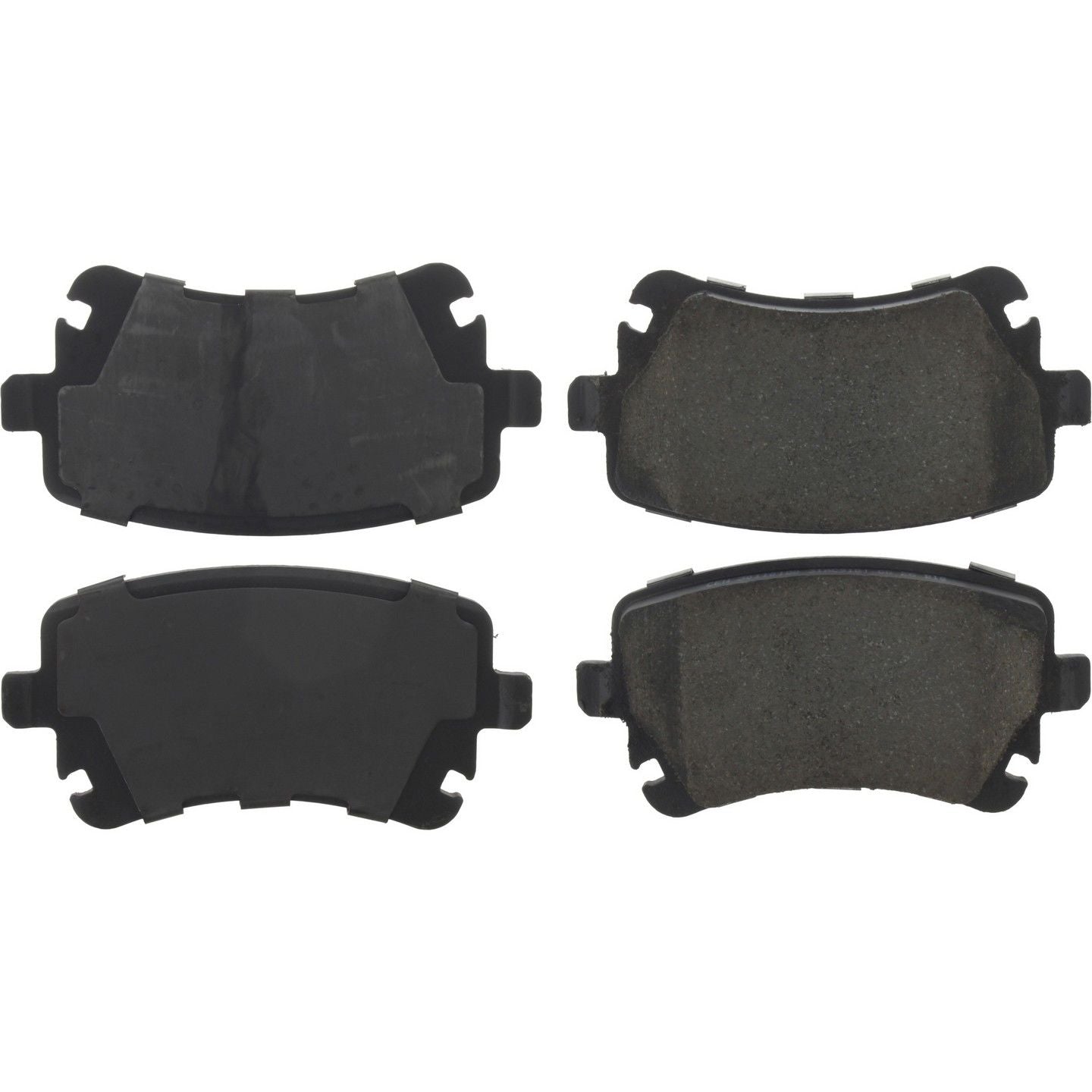 StopTech Premium Ceramic Brake Pads with Shims and Hardware  top view frsport 301.10180