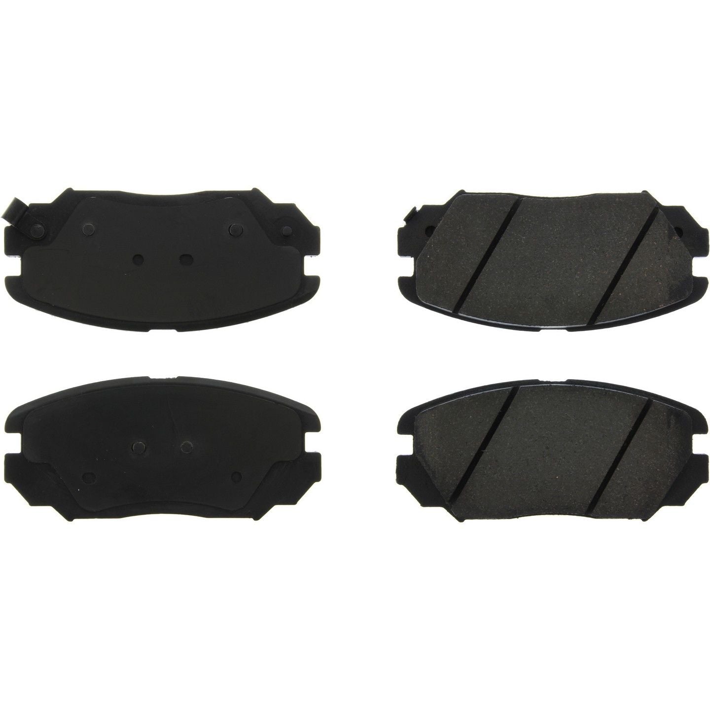 StopTech Premium Ceramic Brake Pads with Shims and Hardware  top view frsport 301.11251