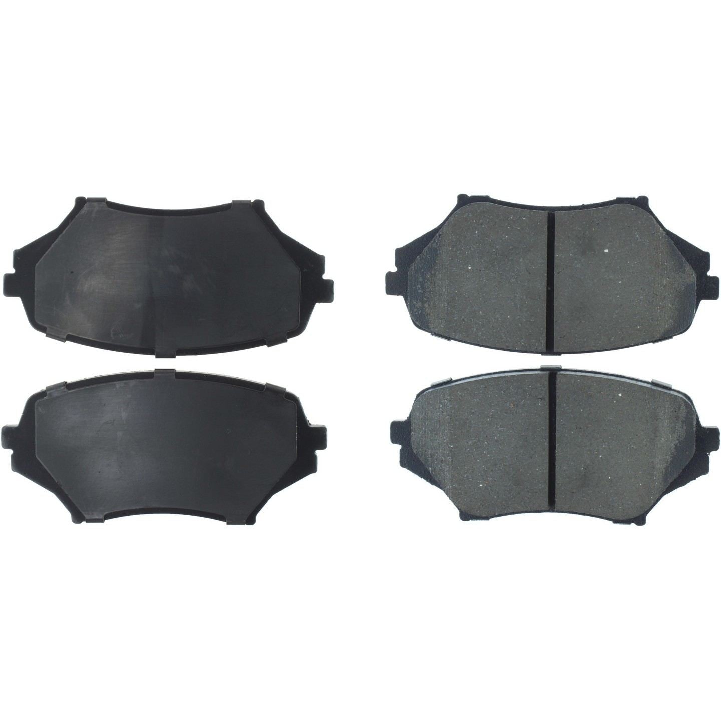 StopTech Premium Ceramic Brake Pads with Shims and Hardware  top view frsport 301.11790