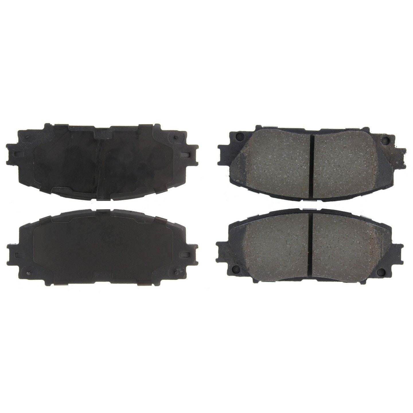 Centric Parts Premium Ceramic Brake Pads with Shims and Hardware  top view frsport 301.11841