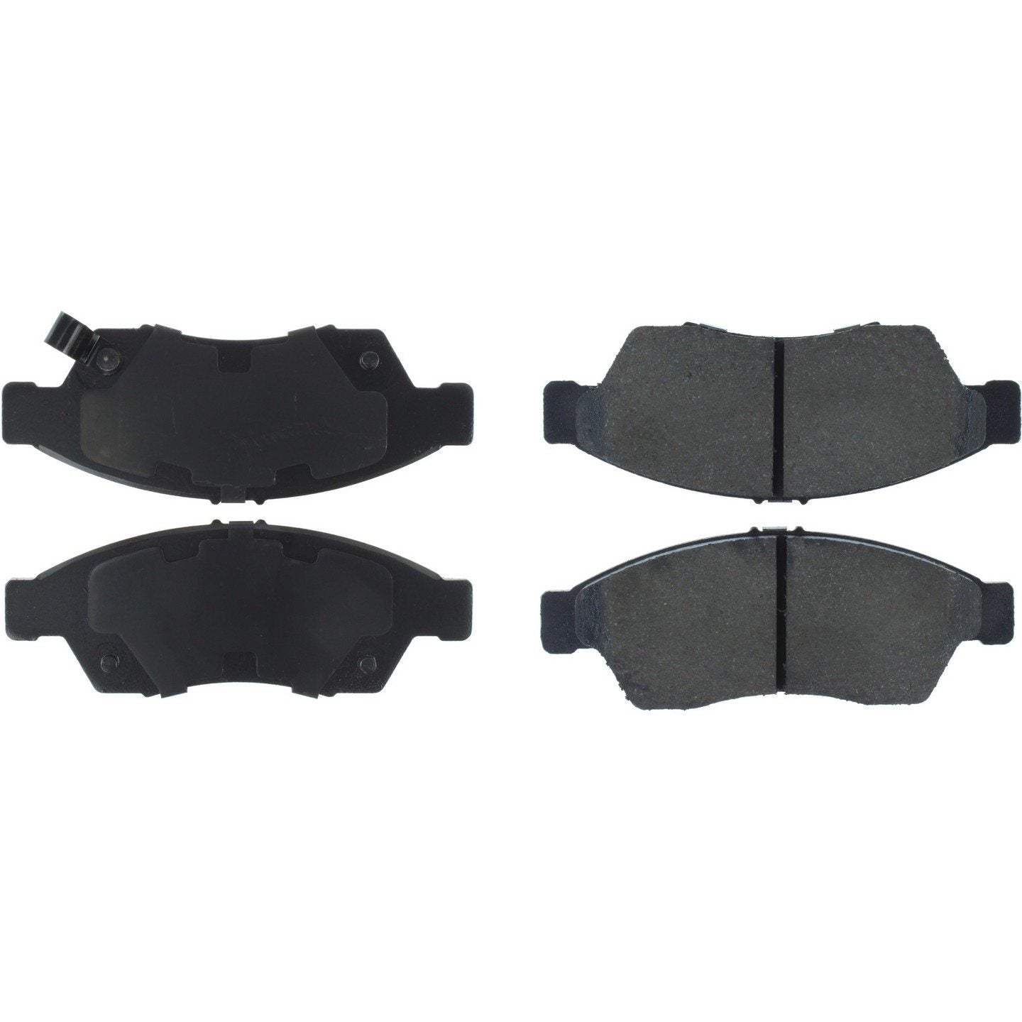 Centric Parts Premium Ceramic Brake Pads with Shims and Hardware  top view frsport 301.11950