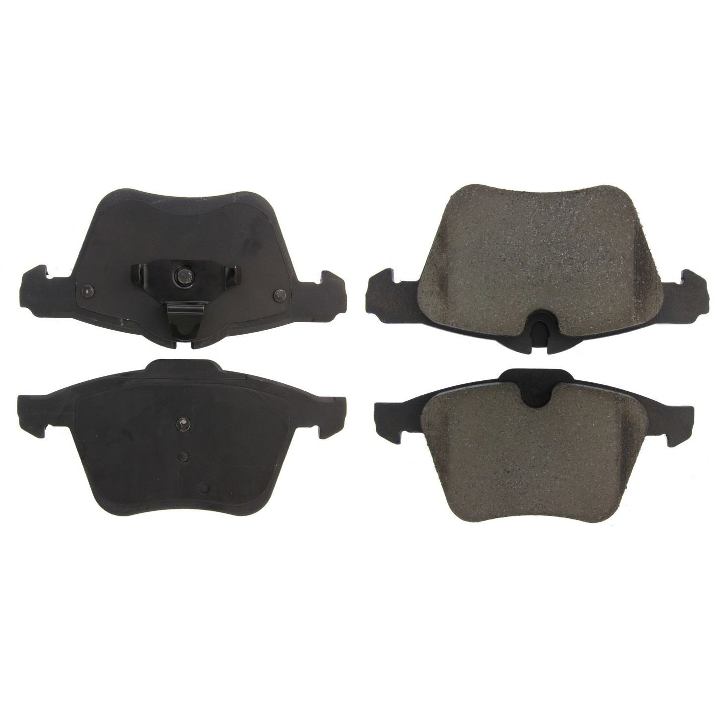 Centric Parts Premium Ceramic Brake Pads with Shims and Hardware  top view frsport 301.12400