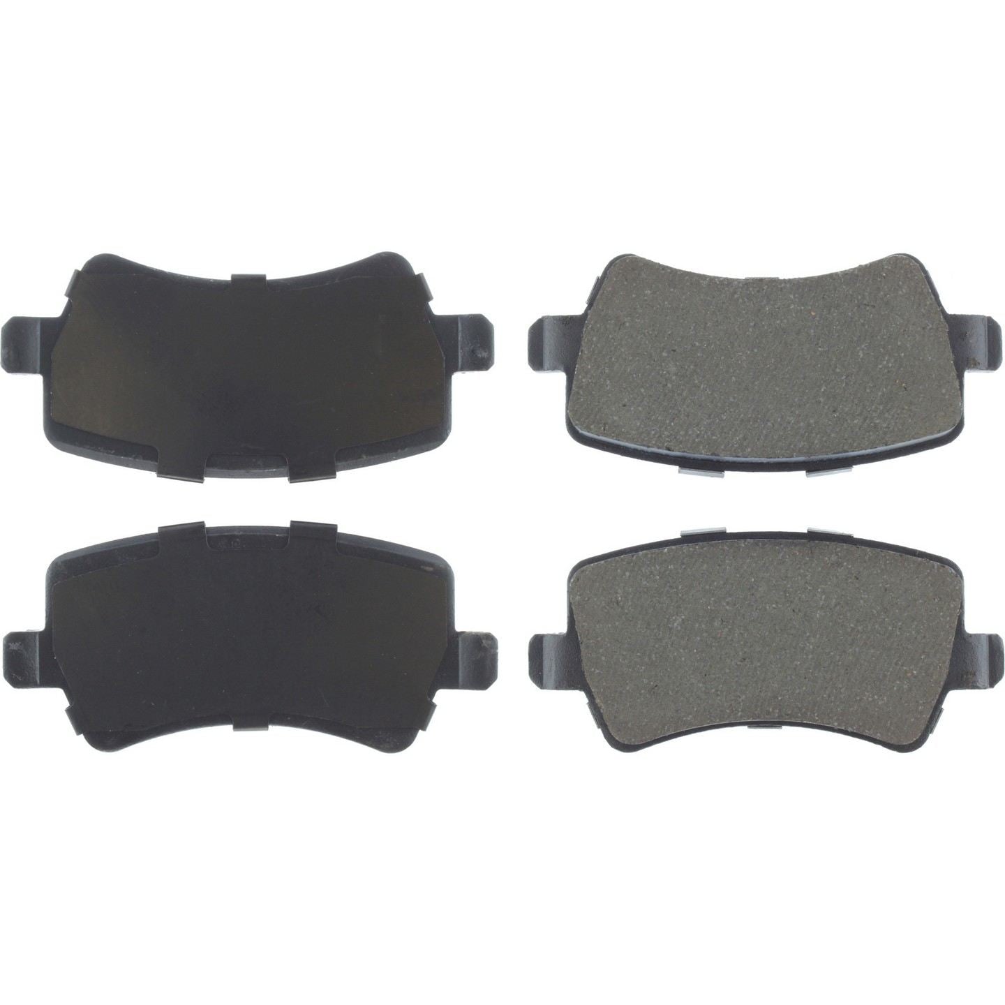 Centric Parts Premium Ceramic Brake Pads with Shims and Hardware  top view frsport 301.13070