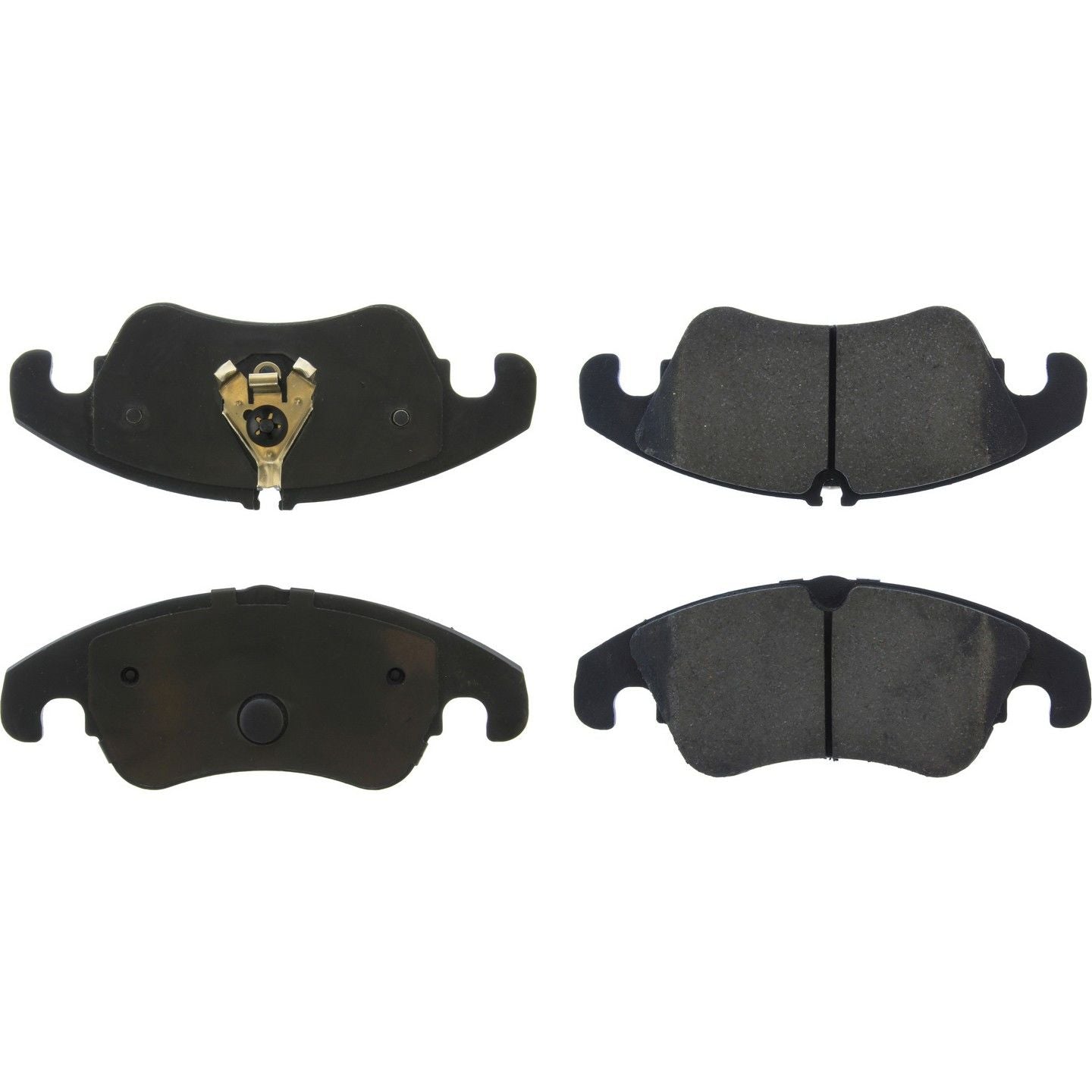 Centric Parts Premium Ceramic Brake Pads with Shims and Hardware  top view frsport 301.13220