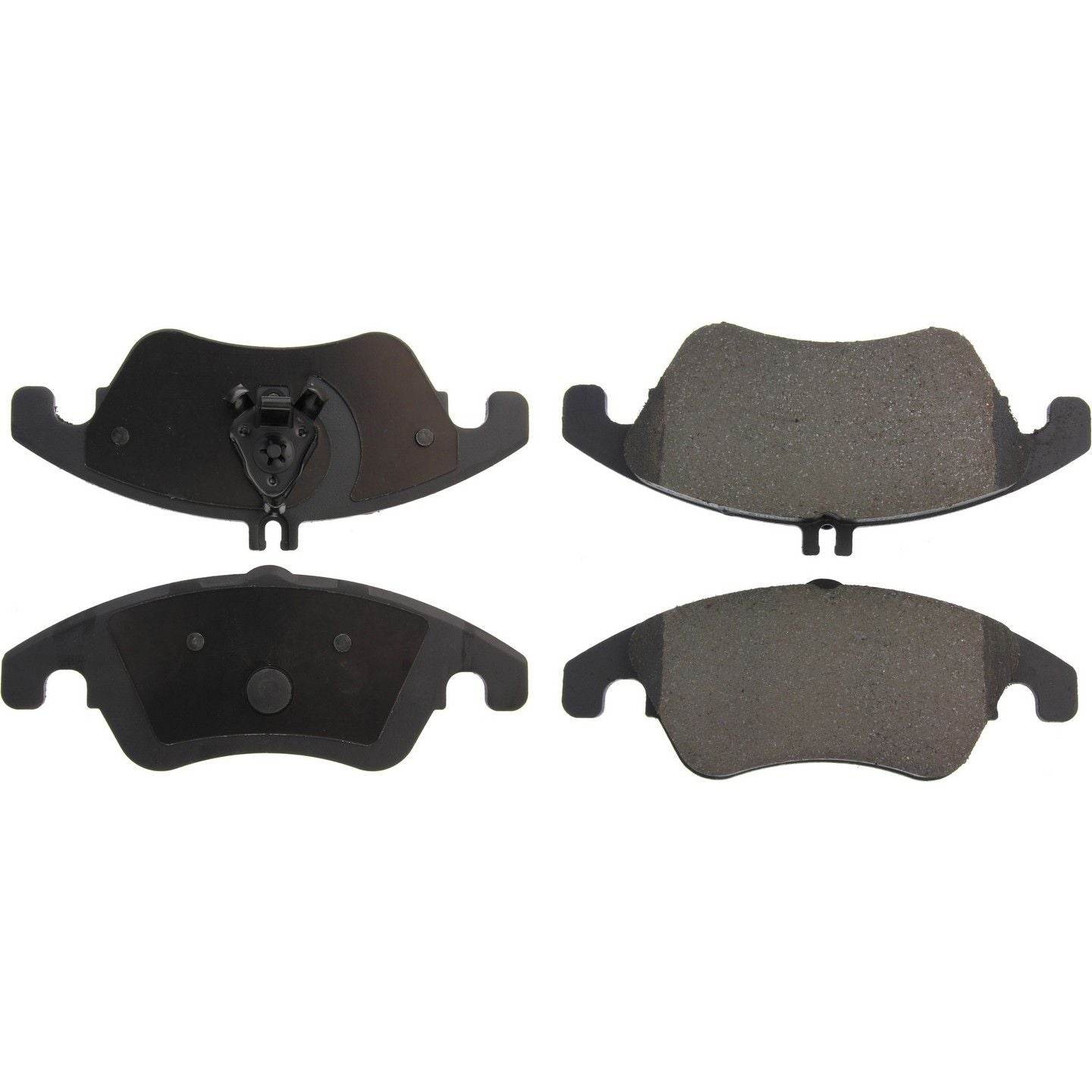 Centric Parts Premium Ceramic Brake Pads with Shims and Hardware  top view frsport 301.13420