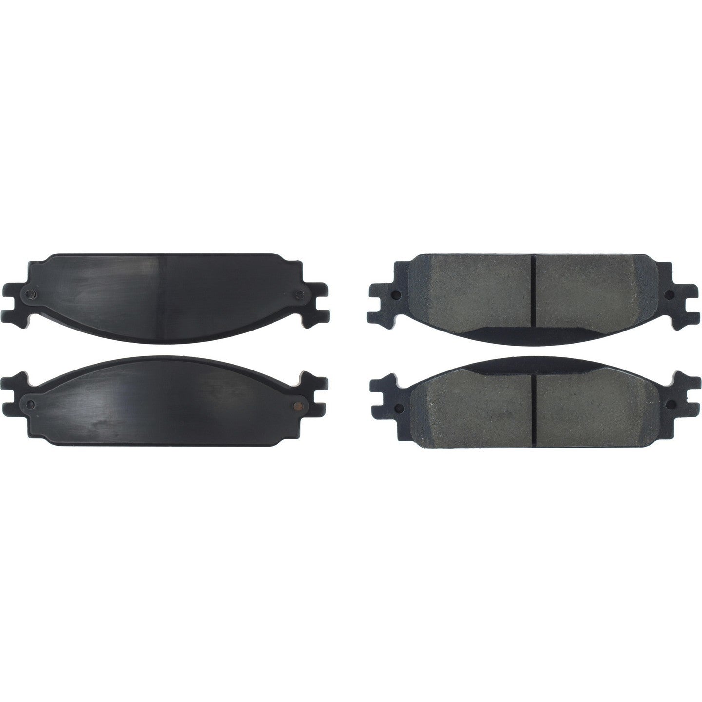 StopTech Premium Ceramic Brake Pads with Shims and Hardware  top view frsport 301.13760