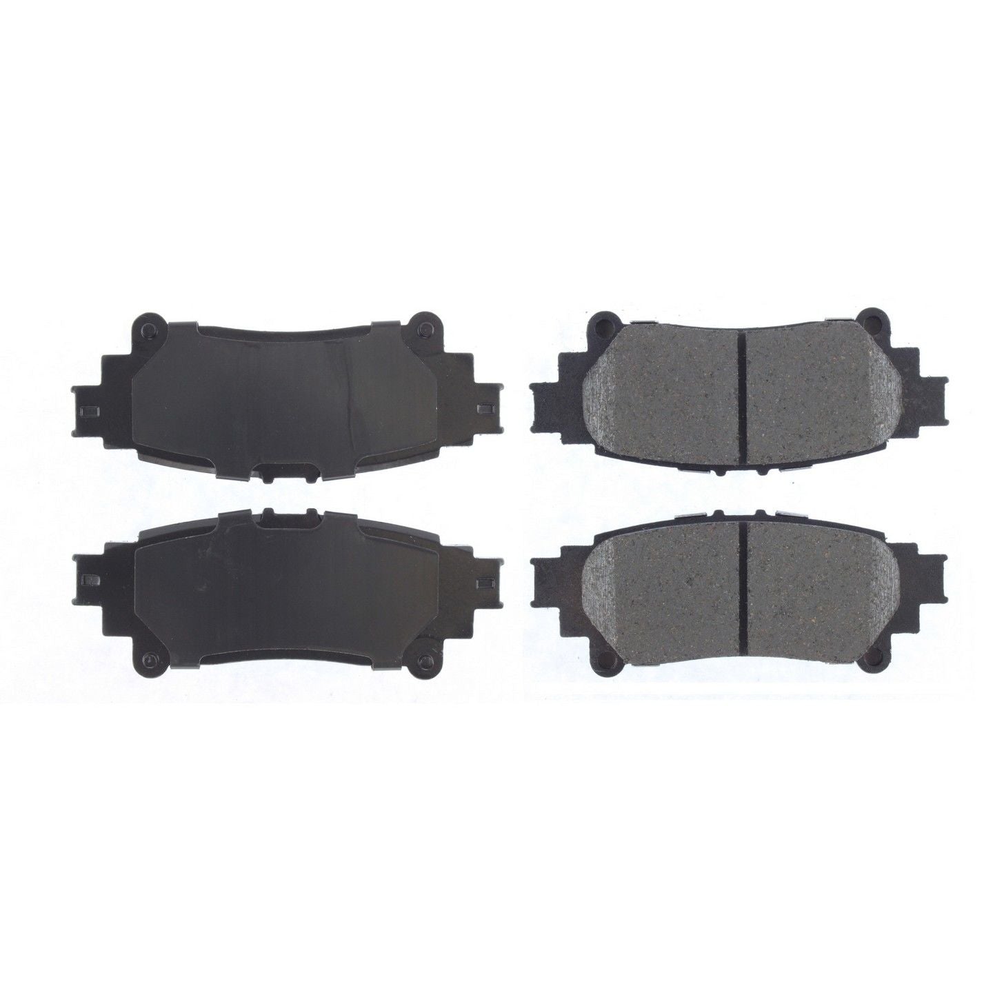 StopTech Premium Ceramic Brake Pads with Shims and Hardware  top view frsport 301.13911