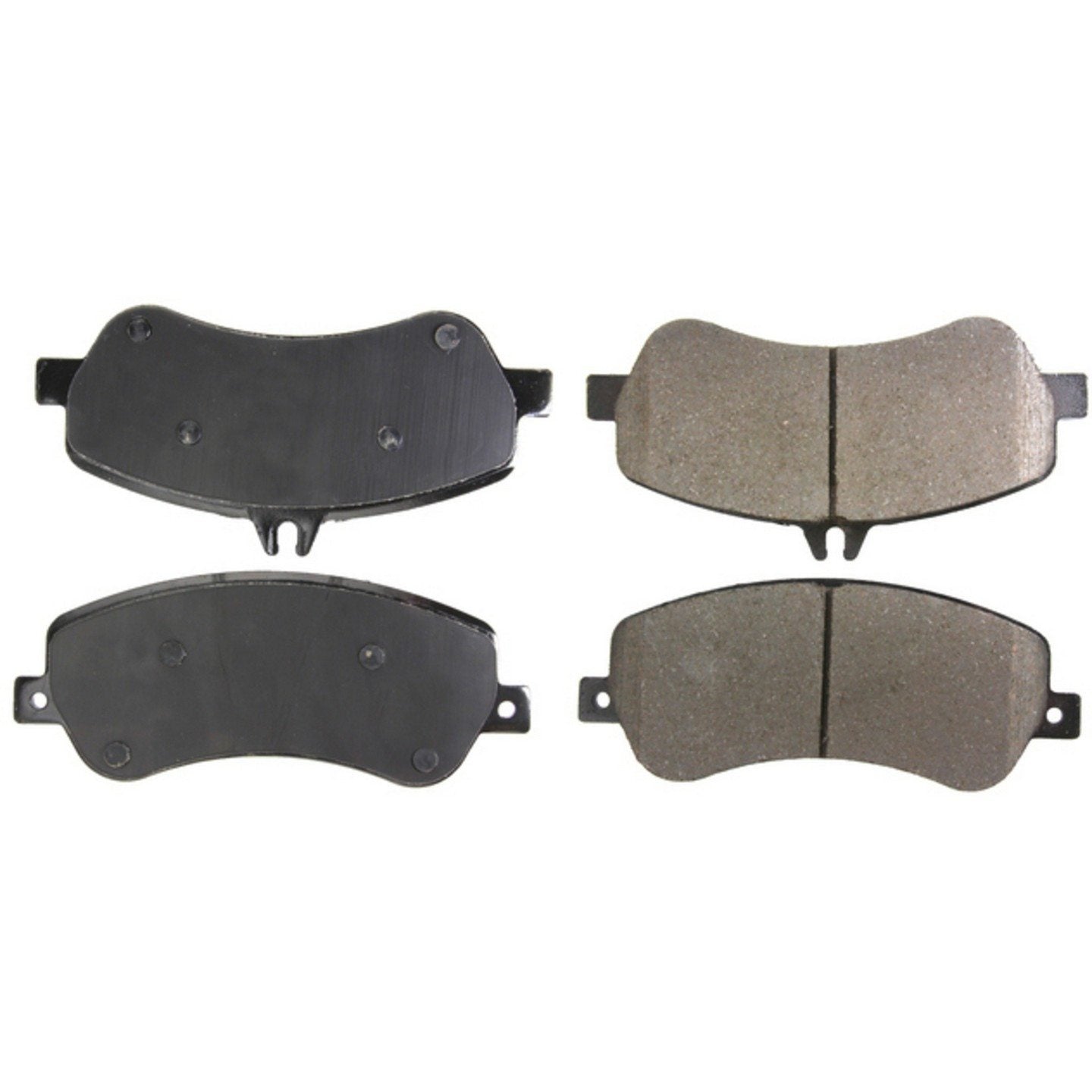 Centric Parts Premium Ceramic Brake Pads with Shims and Hardware  top view frsport 301.14060