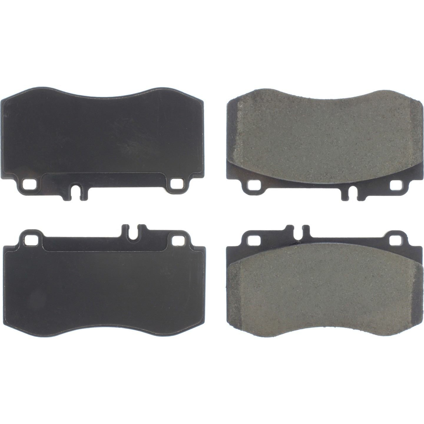 Centric Parts Premium Ceramic Brake Pads with Shims and Hardware  top view frsport 301.14200