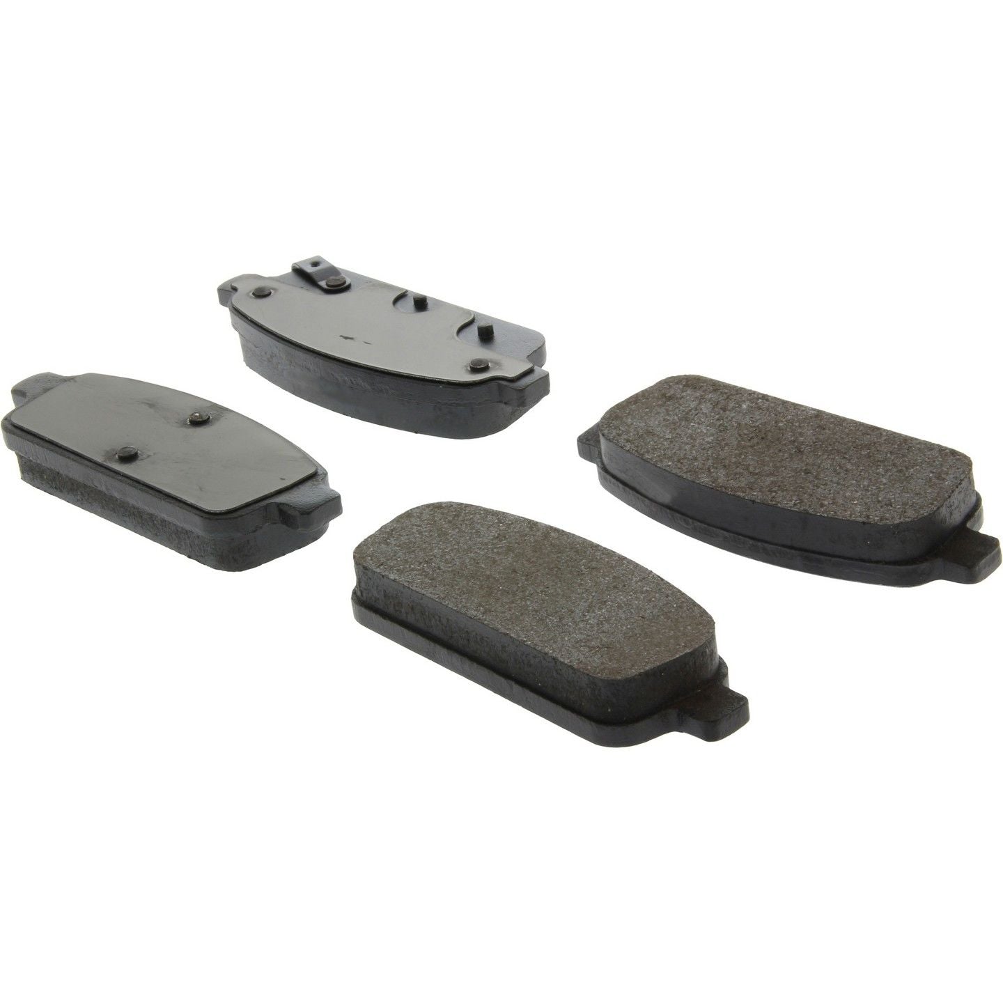 Stoptech Centric 10-15 Chevrolet Cruze Premium Ceramic Rear Brake Pads Shims and Hardware 301.14680