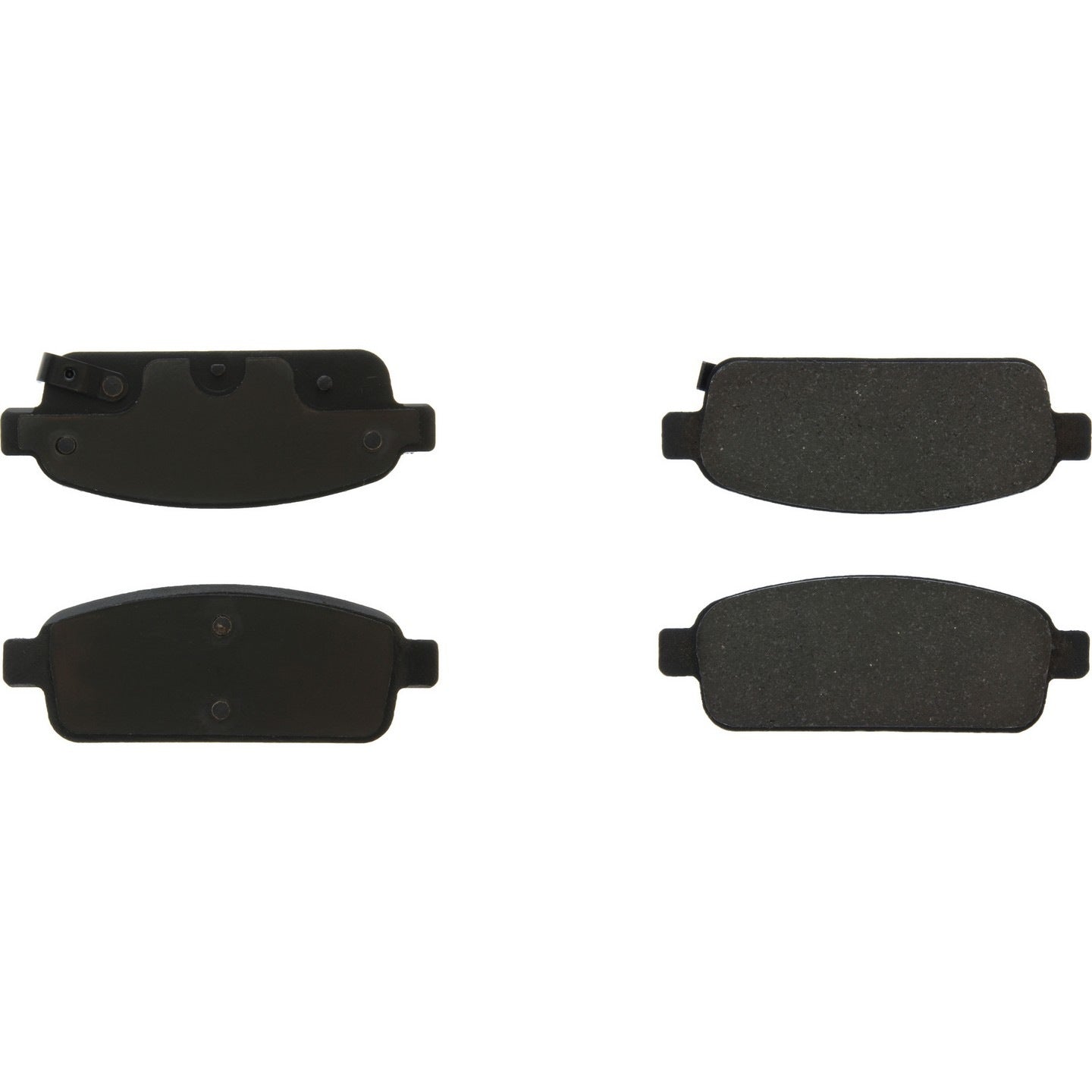 StopTech Premium Ceramic Brake Pads with Shims and Hardware  top view frsport 301.14680