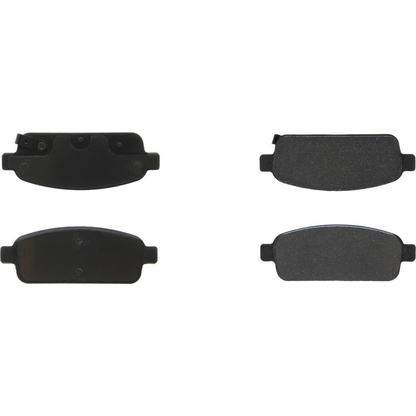 Centric Parts Premium Ceramic Brake Pads with Shims  top view frsport 301.14681