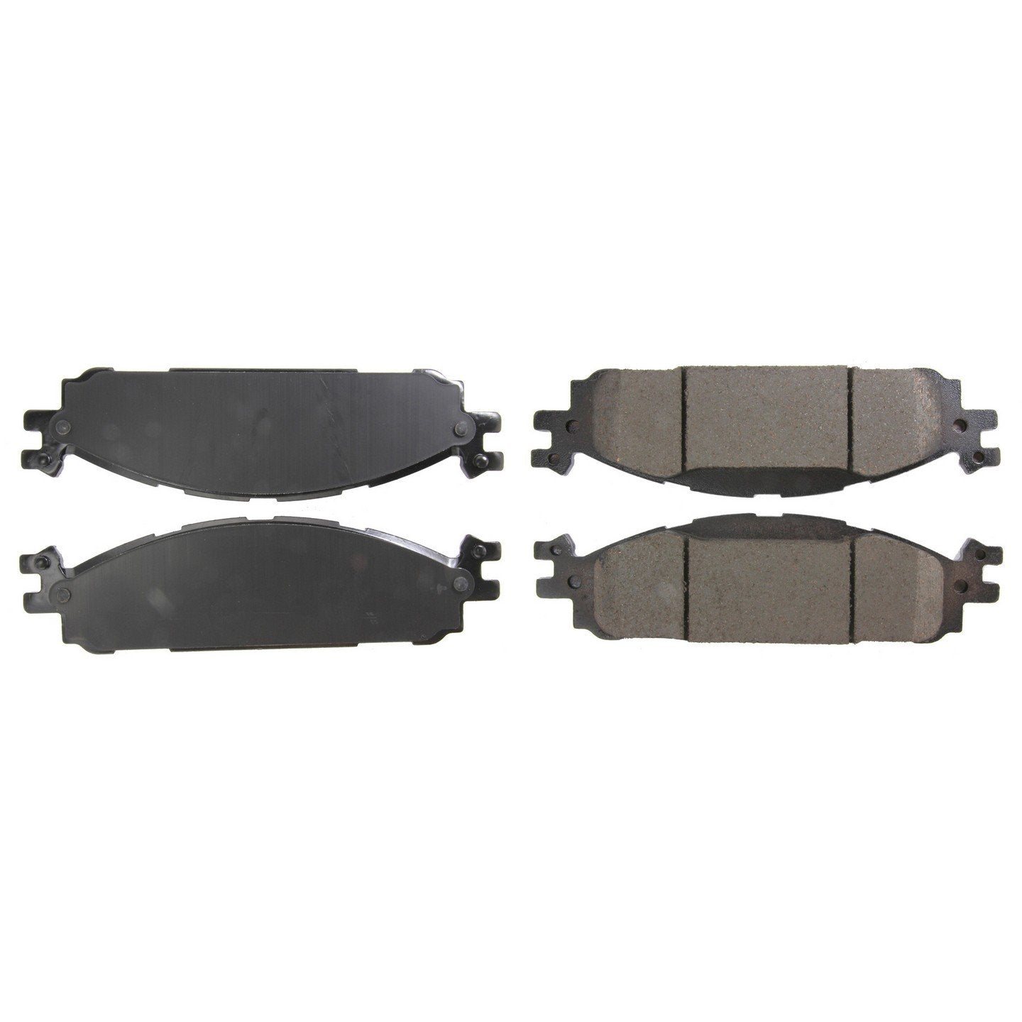 StopTech Premium Ceramic Brake Pads with Shims and Hardware  top view frsport 301.15080