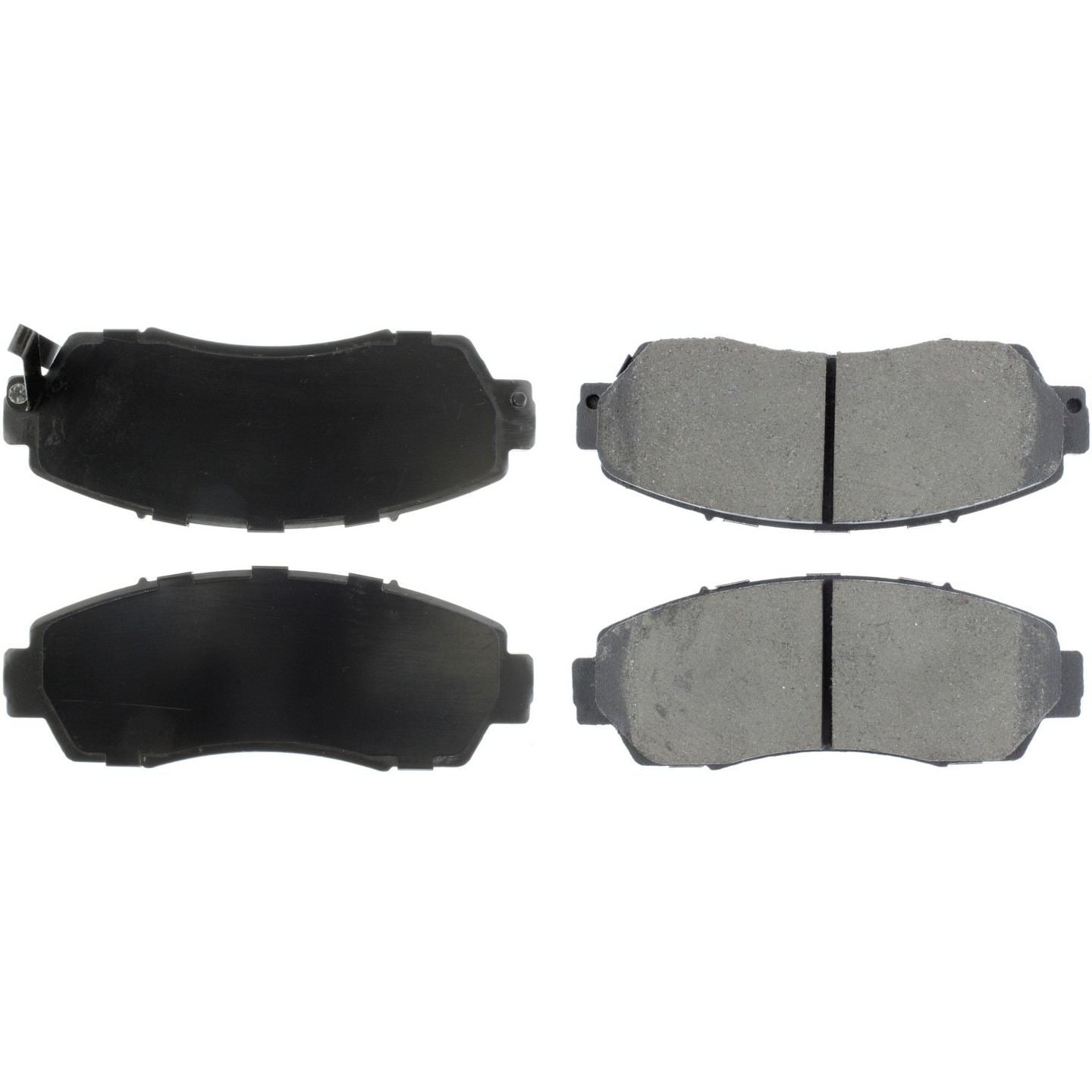 StopTech Premium Ceramic Brake Pads with Shims and Hardware  top view frsport 301.15210