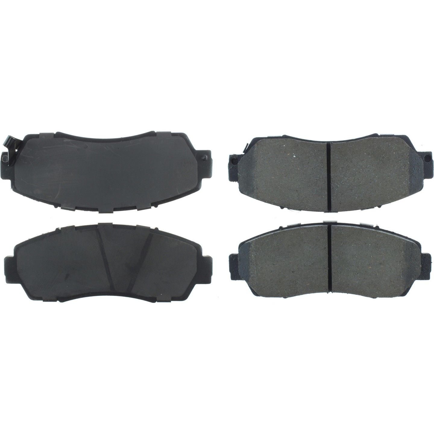 centric parts premium ceramic brake pads with shims and hardware  frsport 301.15211