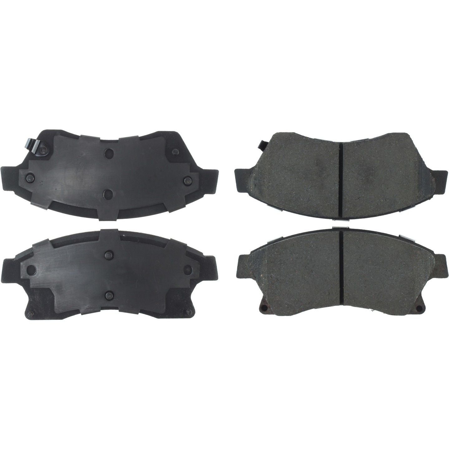 Stoptech Centric 10-15 Chevy Cruze / 12-17 Chevy Sonic Premium Ceramic Front Brake Pads Shims & Hardware 301.15220