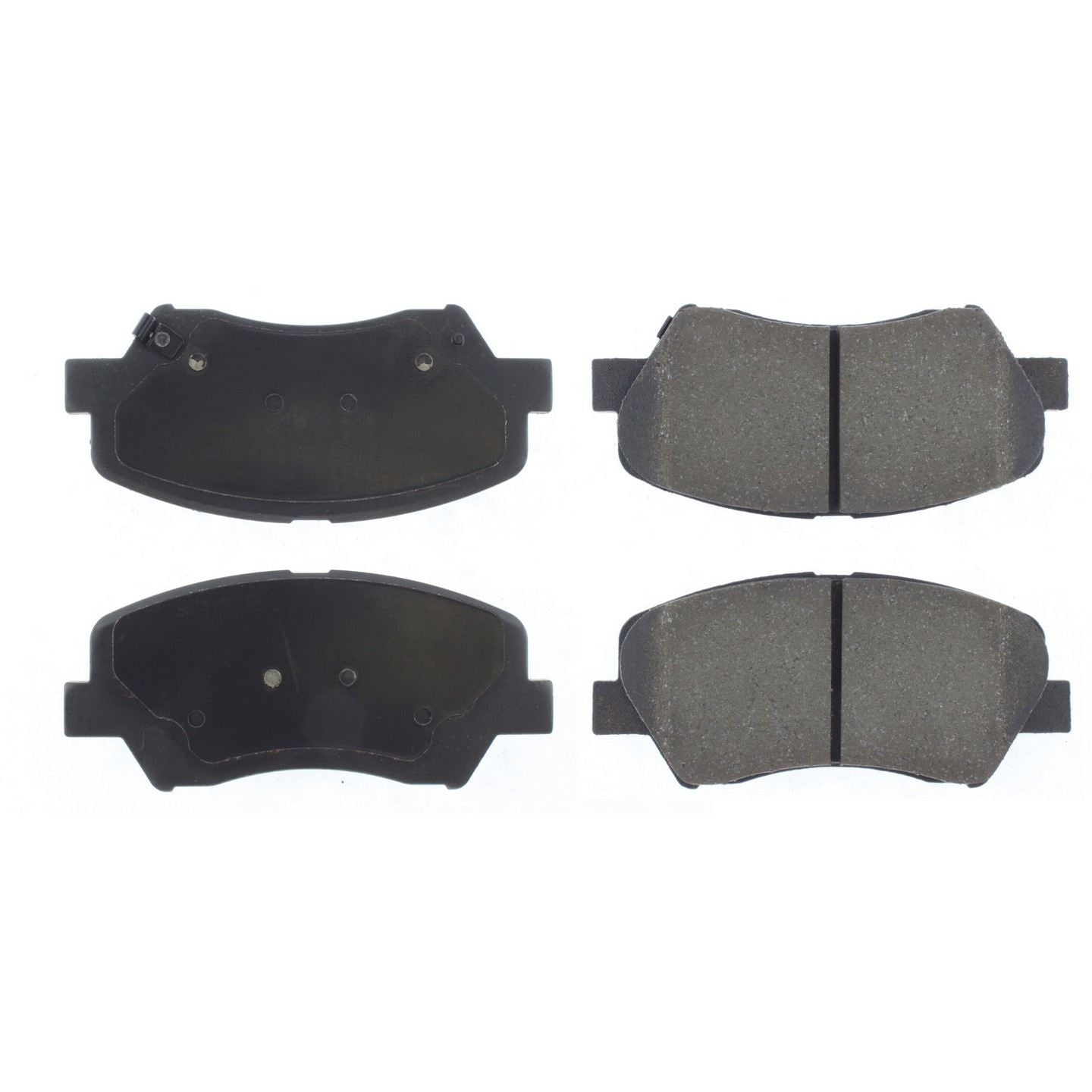 Centric Parts Premium Ceramic Brake Pads with Shims and Hardware  top view frsport 301.15431