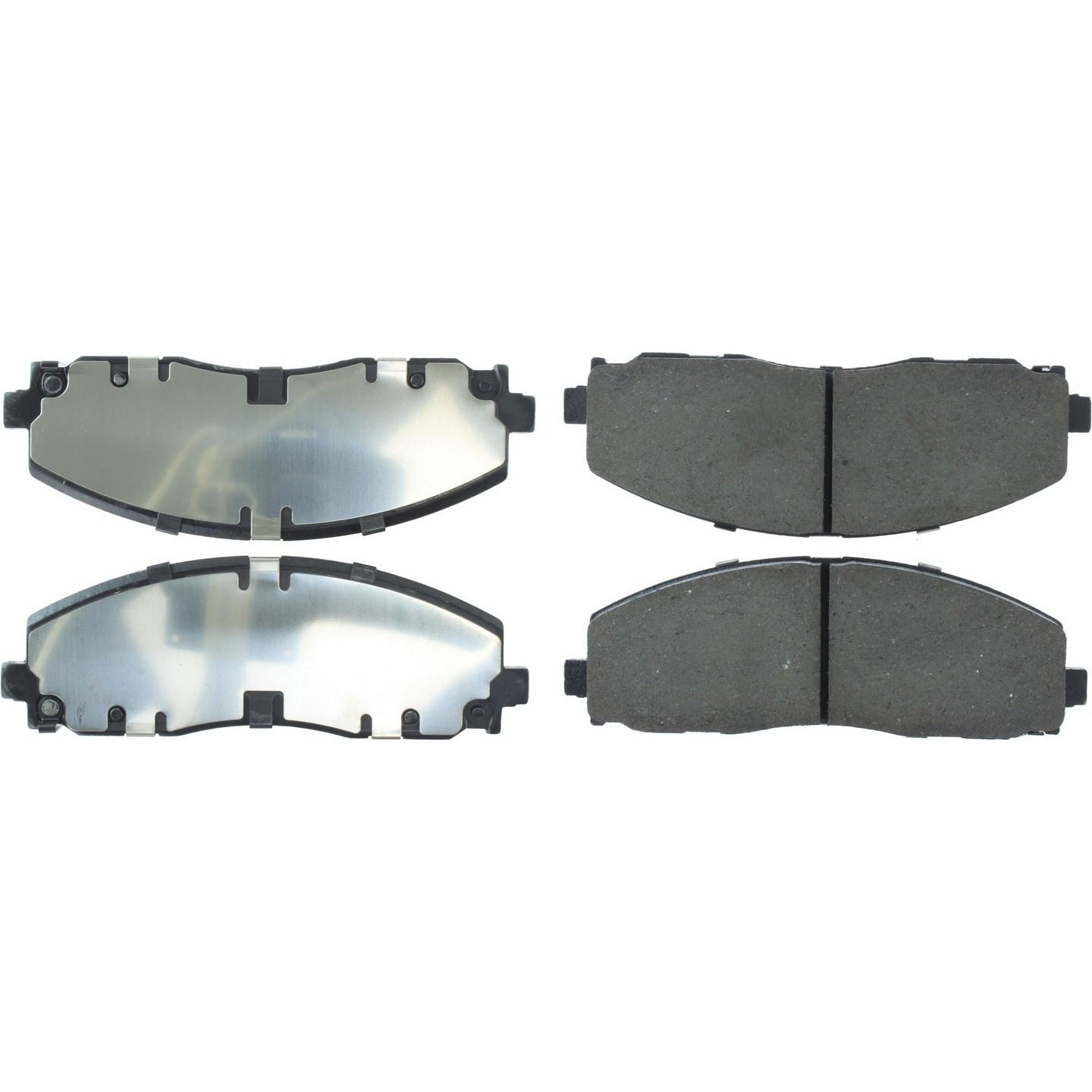 StopTech Premium Ceramic Brake Pads with Shims and Hardware  top view frsport 301.15890