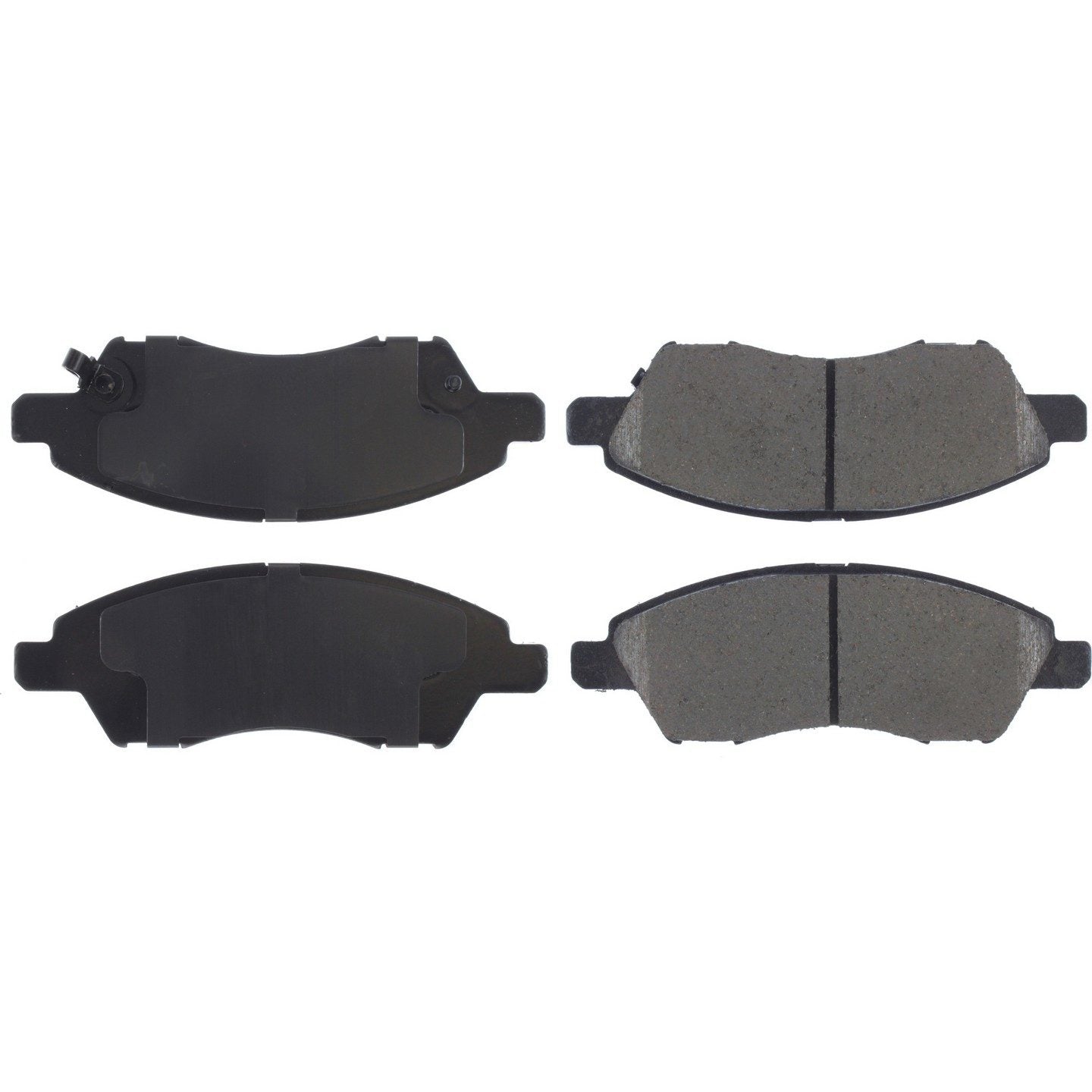 Centric Parts Premium Ceramic Brake Pads with Shims and Hardware  top view frsport 301.15920