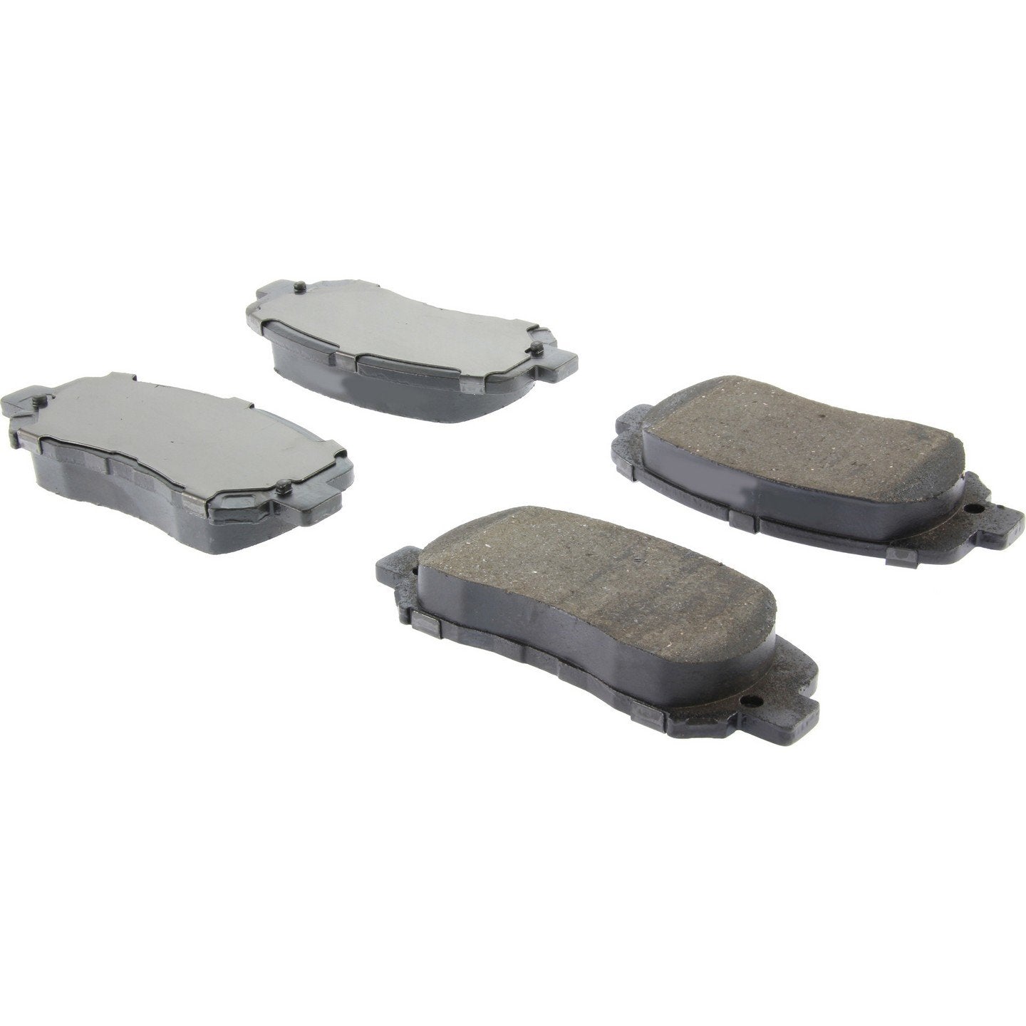 centric parts premium ceramic brake pads with shims and hardware  frsport 301.16403