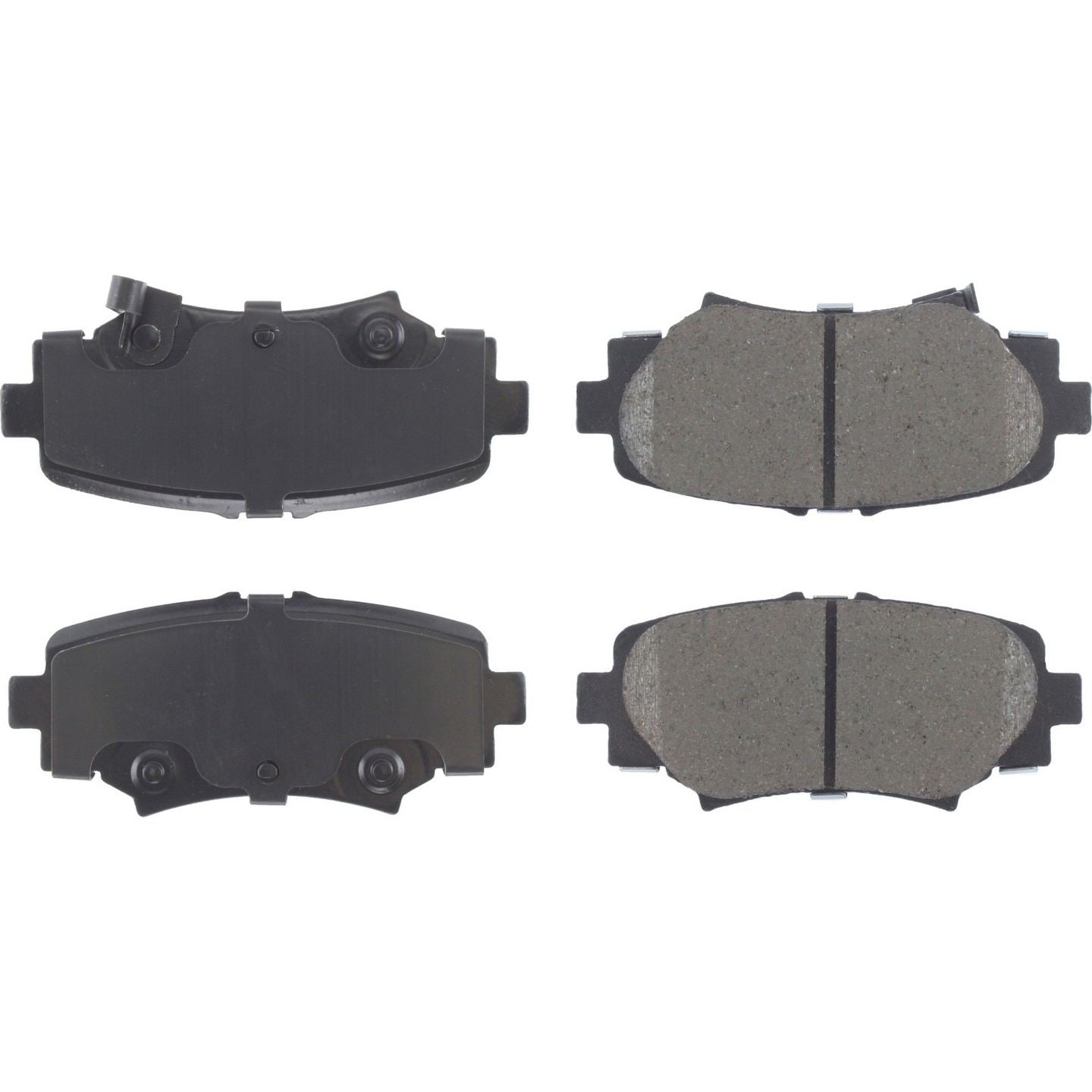 Stoptech Centric Premium Ceramic Brake Pads Shims and Hardware - Rear 301.17290