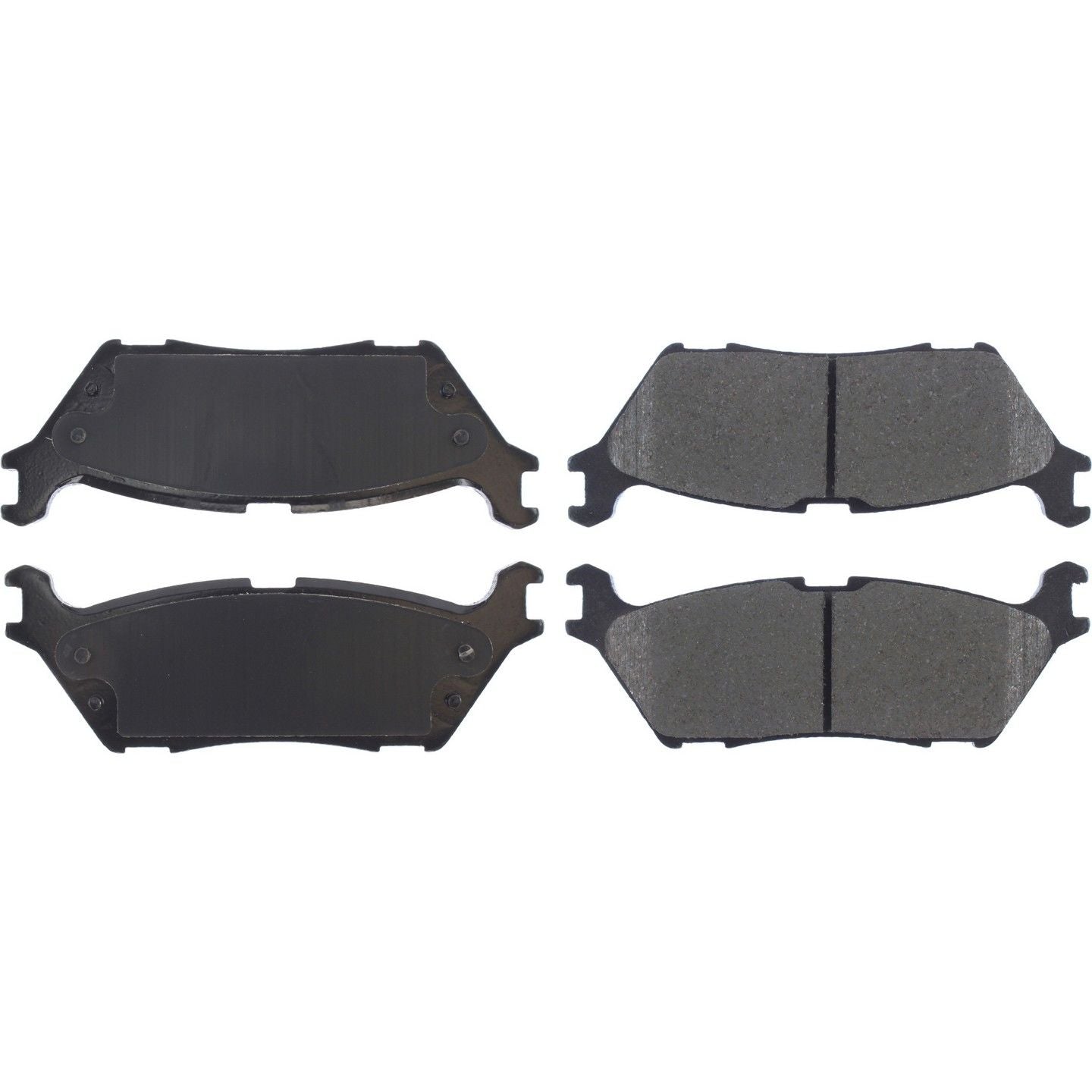 StopTech Premium Ceramic Brake Pads with Shims and Hardware  top view frsport 301.17900