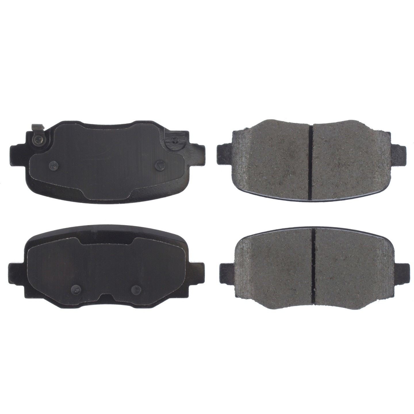 Stoptech Centric Premium Ceramic Brake Pads Shims and Hardware - Rear 301.18090