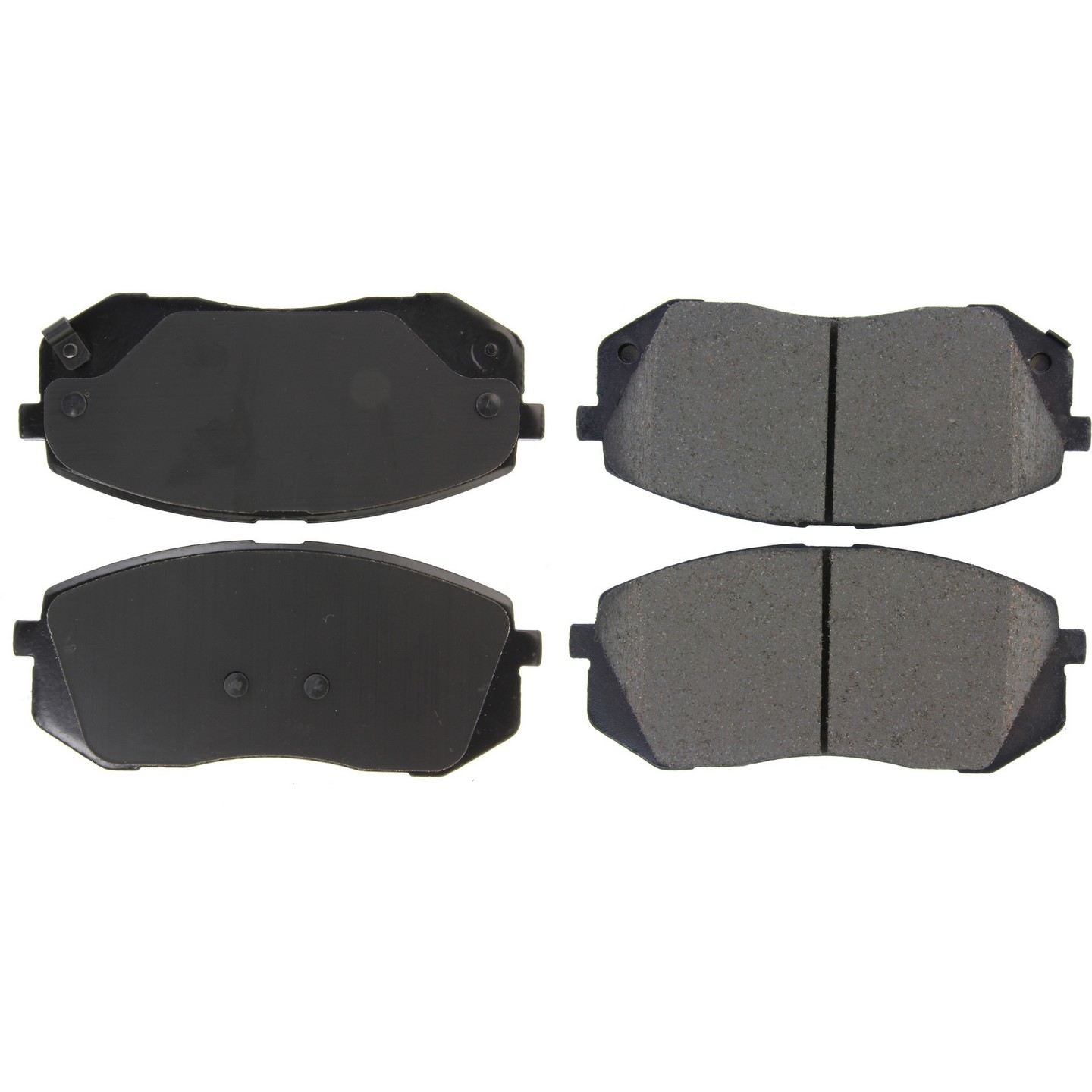 StopTech Premium Ceramic Brake Pads with Shims and Hardware  top view frsport 301.18260