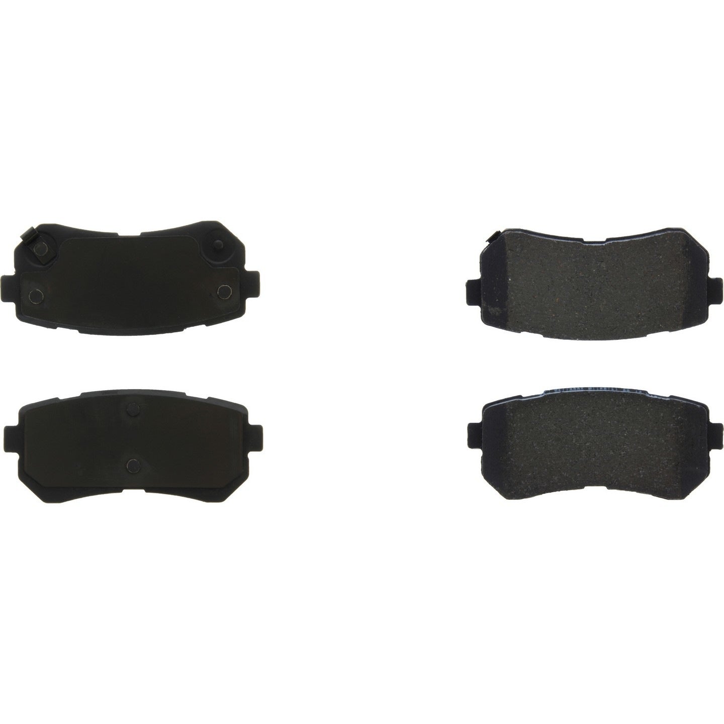 Centric Parts Premium Ceramic Brake Pads with Shims and Hardware  top view frsport 301.18290