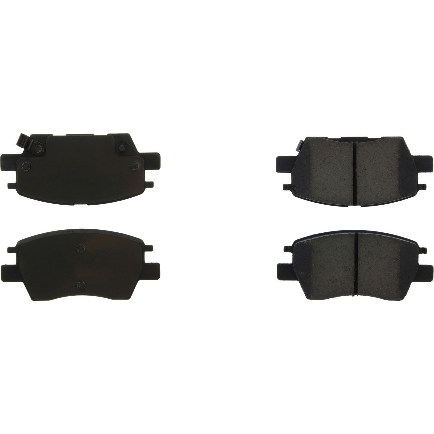 StopTech Premium Ceramic Brake Pads with Shims and Hardware  top view frsport 301.18440