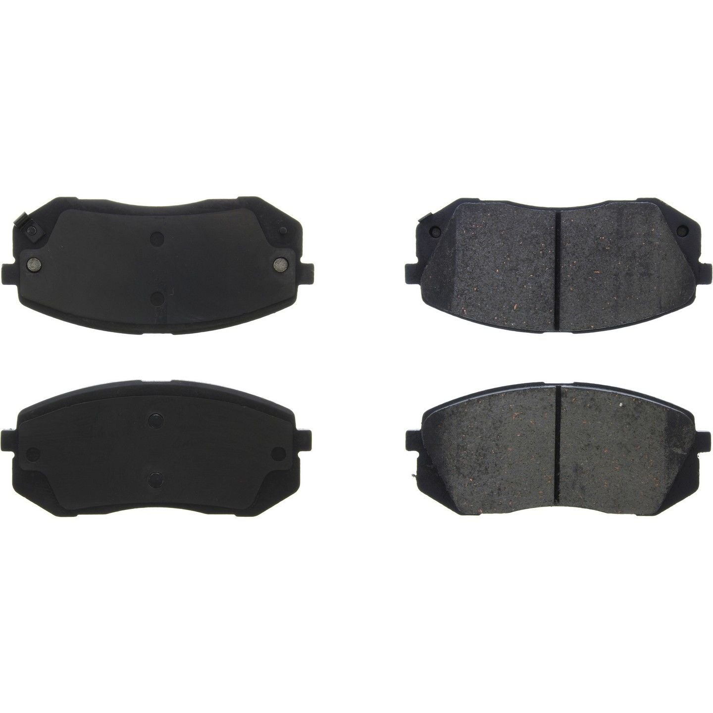 Centric Parts Premium Ceramic Brake Pads with Shims  top view frsport 301.18550