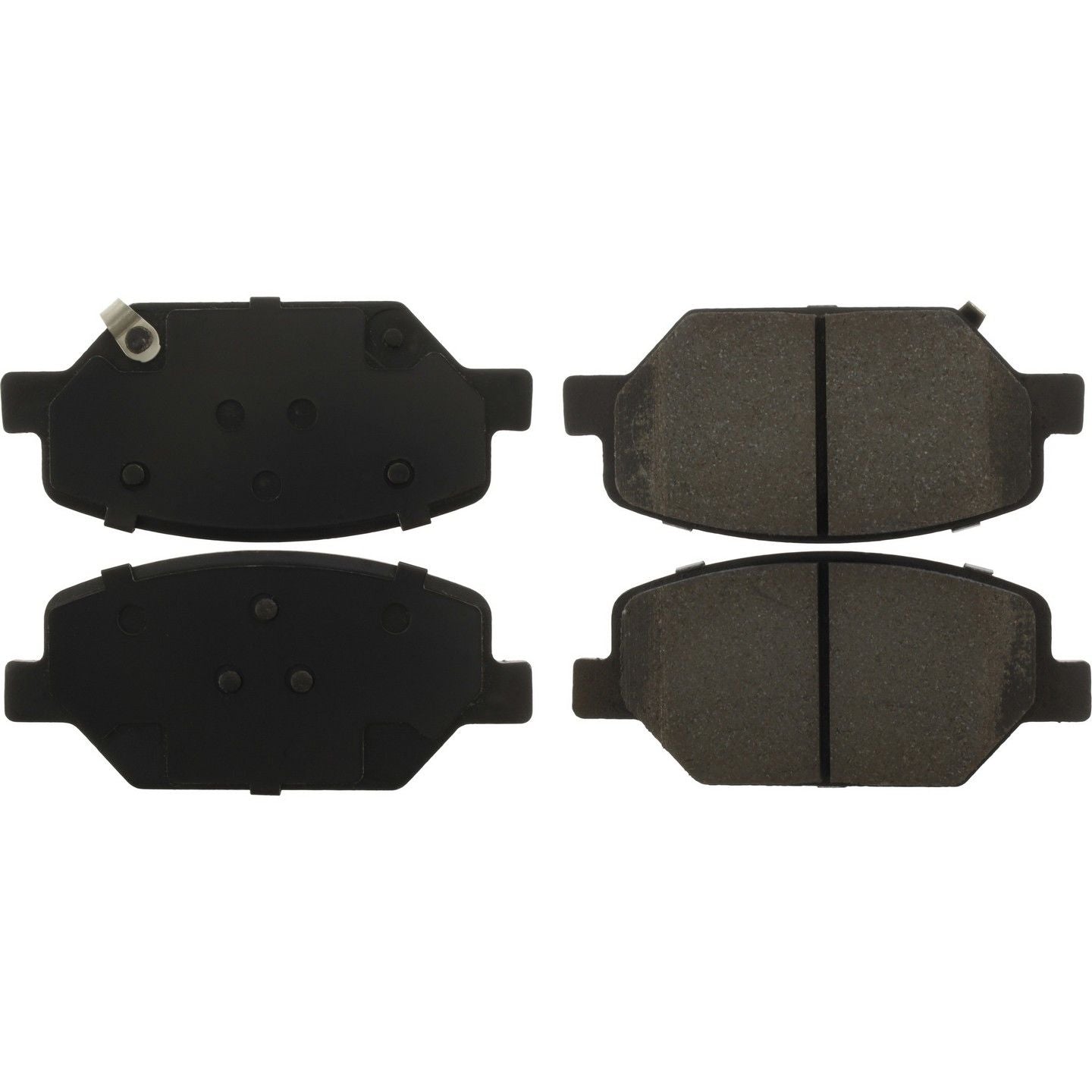 StopTech Premium Ceramic Brake Pads with Shims  top view frsport 301.18860