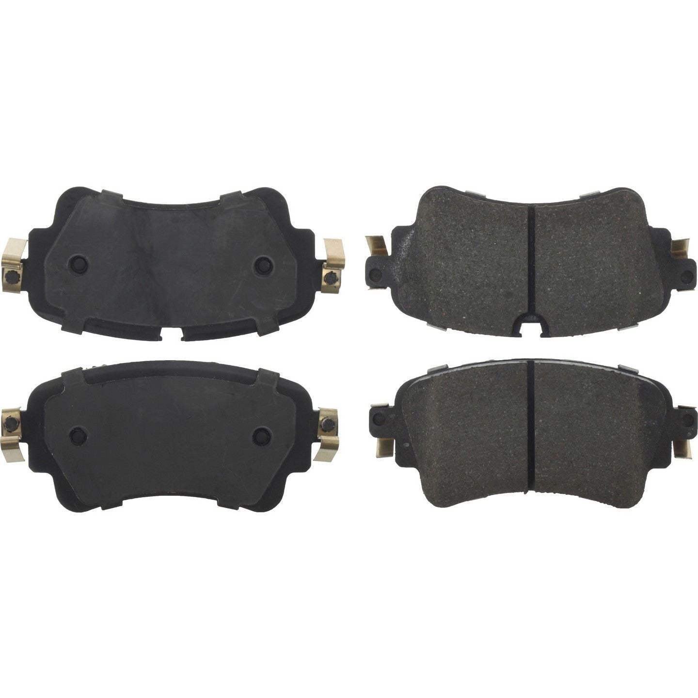 Centric Parts Premium Ceramic Brake Pads with Shims  top view frsport 301.18980