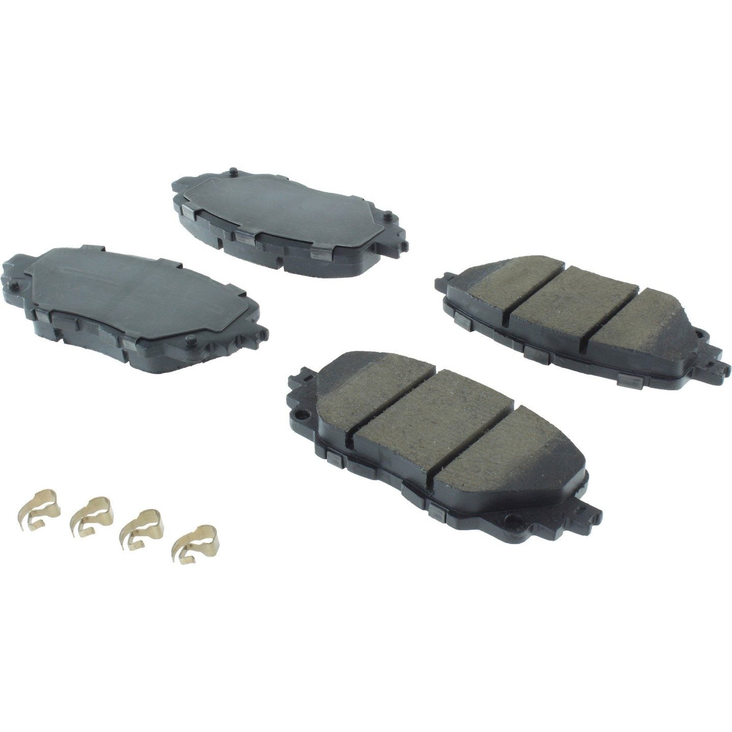 centric parts premium ceramic brake pads with shims  frsport 301.19030