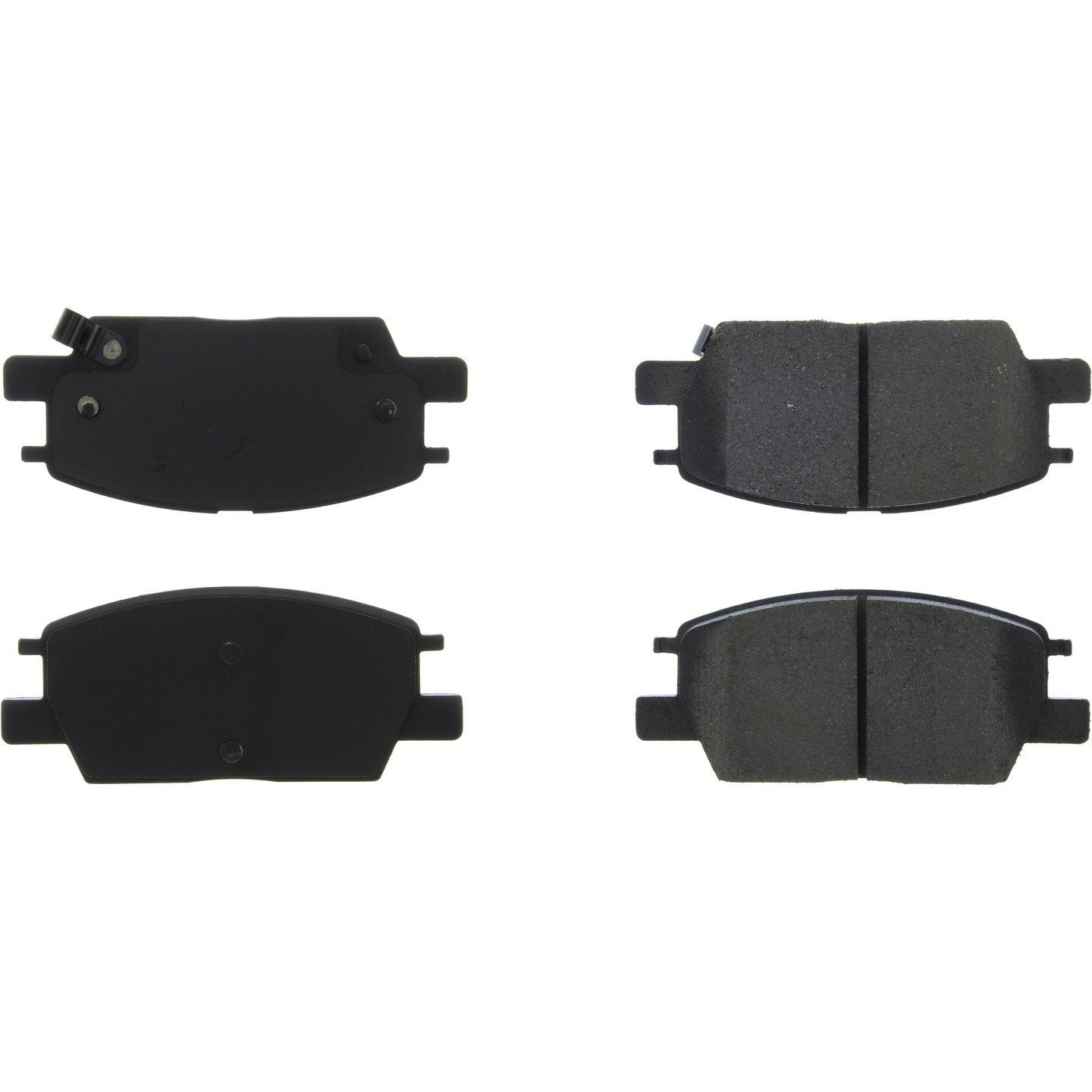 StopTech Premium Ceramic Brake Pads with Shims  top view frsport 301.19130