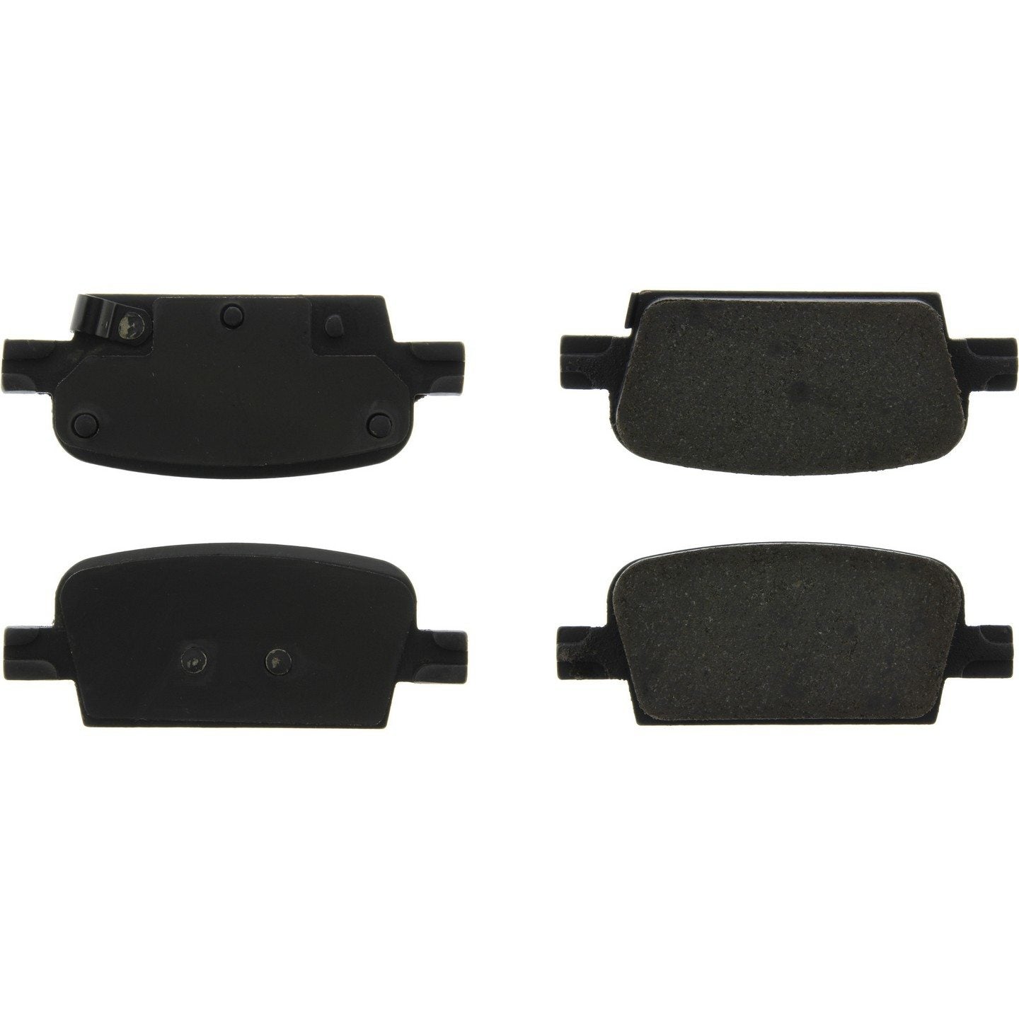 Centric Parts Premium Ceramic Brake Pads with Shims  top view frsport 301.19210