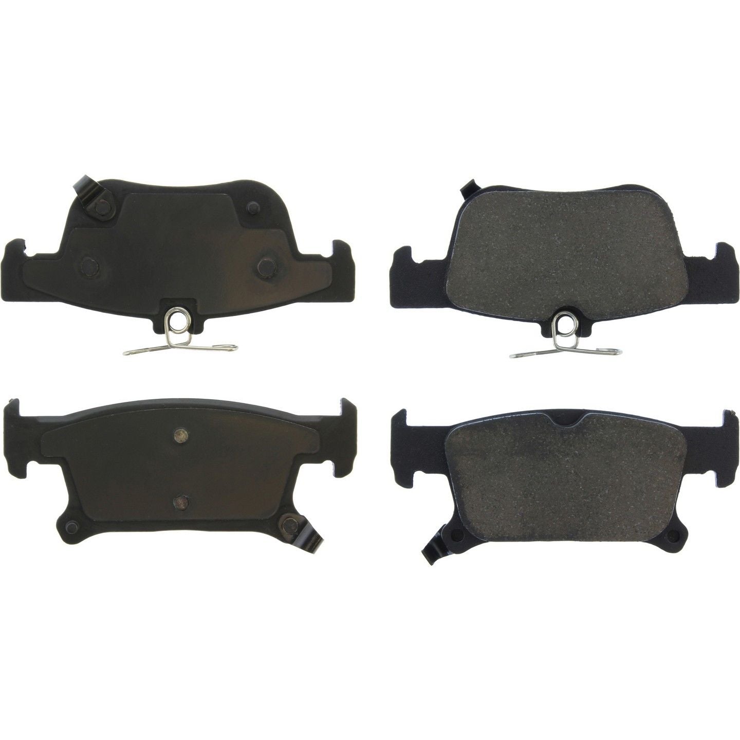 Centric Parts Premium Ceramic Brake Pads with Shims  top view frsport 301.19230