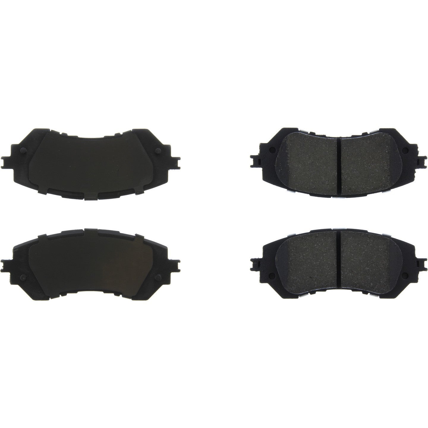 Centric Parts Premium Ceramic Brake Pads with Shims  top view frsport 301.19500