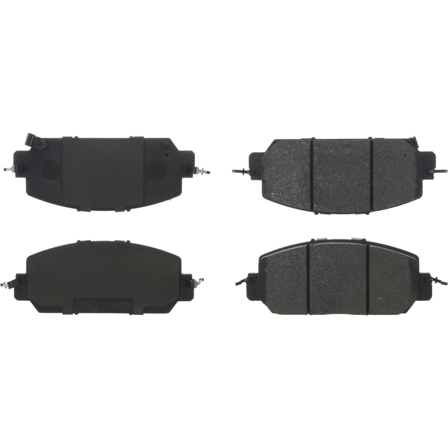 StopTech Premium Ceramic Brake Pads with Shims  top view frsport 301.20360